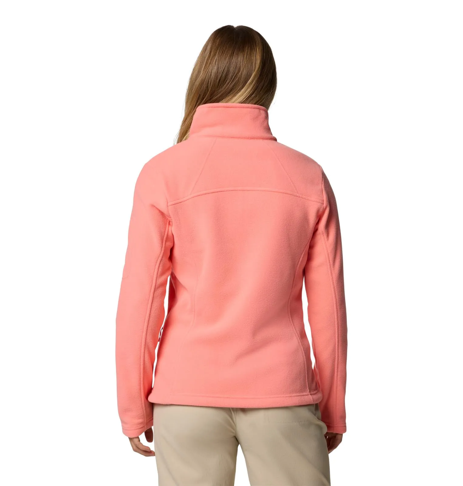 Columbia Fast Trek 2 Jacket, Full Zip Fleece, Women's, Alpenglow, XS - immagine 2