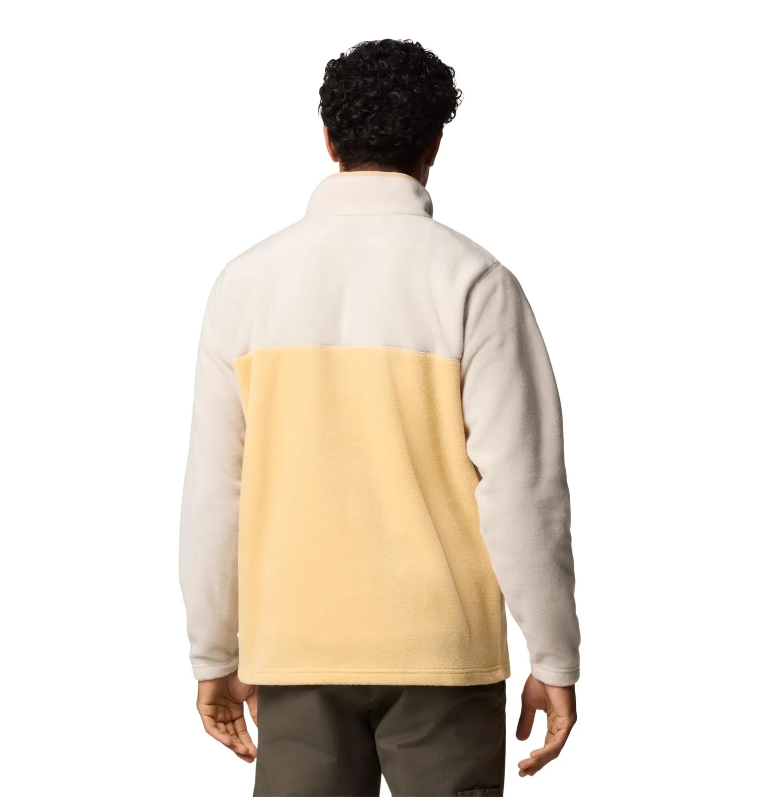 Columbia Men's Steens Mountain Half Snap 2 Fleece Pullover - Sand Dune/Dark Stone, XXL - immagine 2