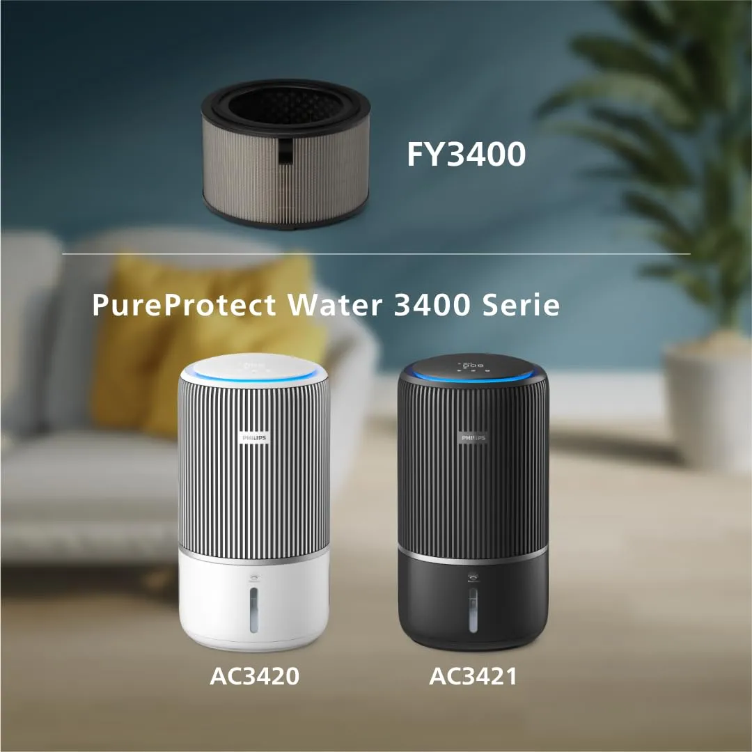 Philips Filtro HEPA Ricambio per Purificatore AC342X FY3400/30 - immagine 3