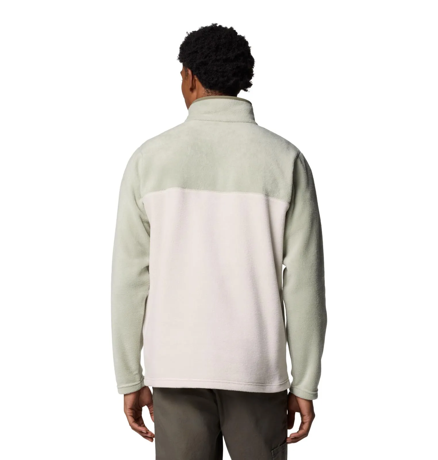 Columbia Men's Steens Mountain Half Snap 2 Fleece Pullover, Dark Stone/Safari, M - immagine 2