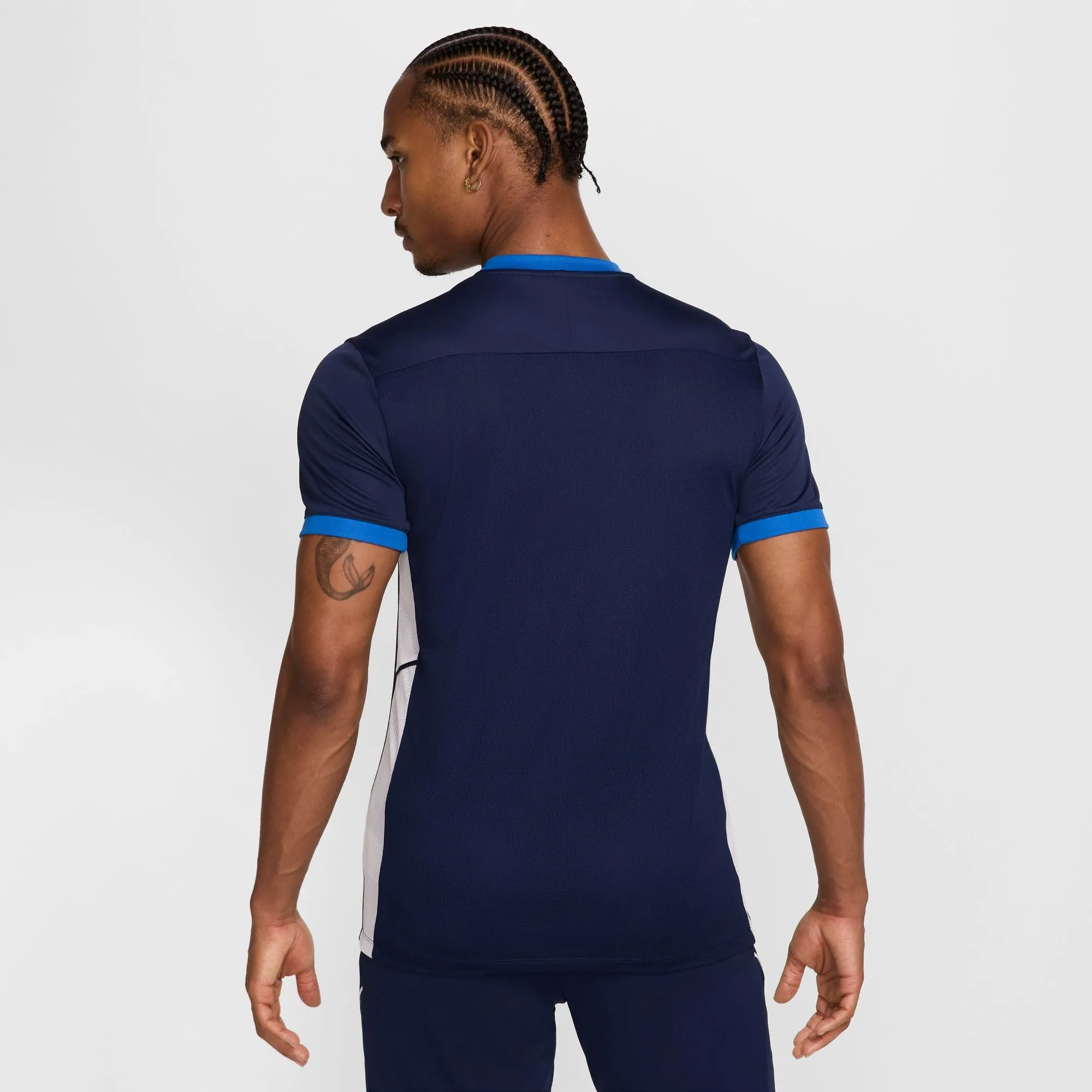 Nike FZ9754-410 NK DF ACD25 SS Top Maglia Lunga Uomo Midnight Navy/Royal Blue/White/White 2XL - immagine 2