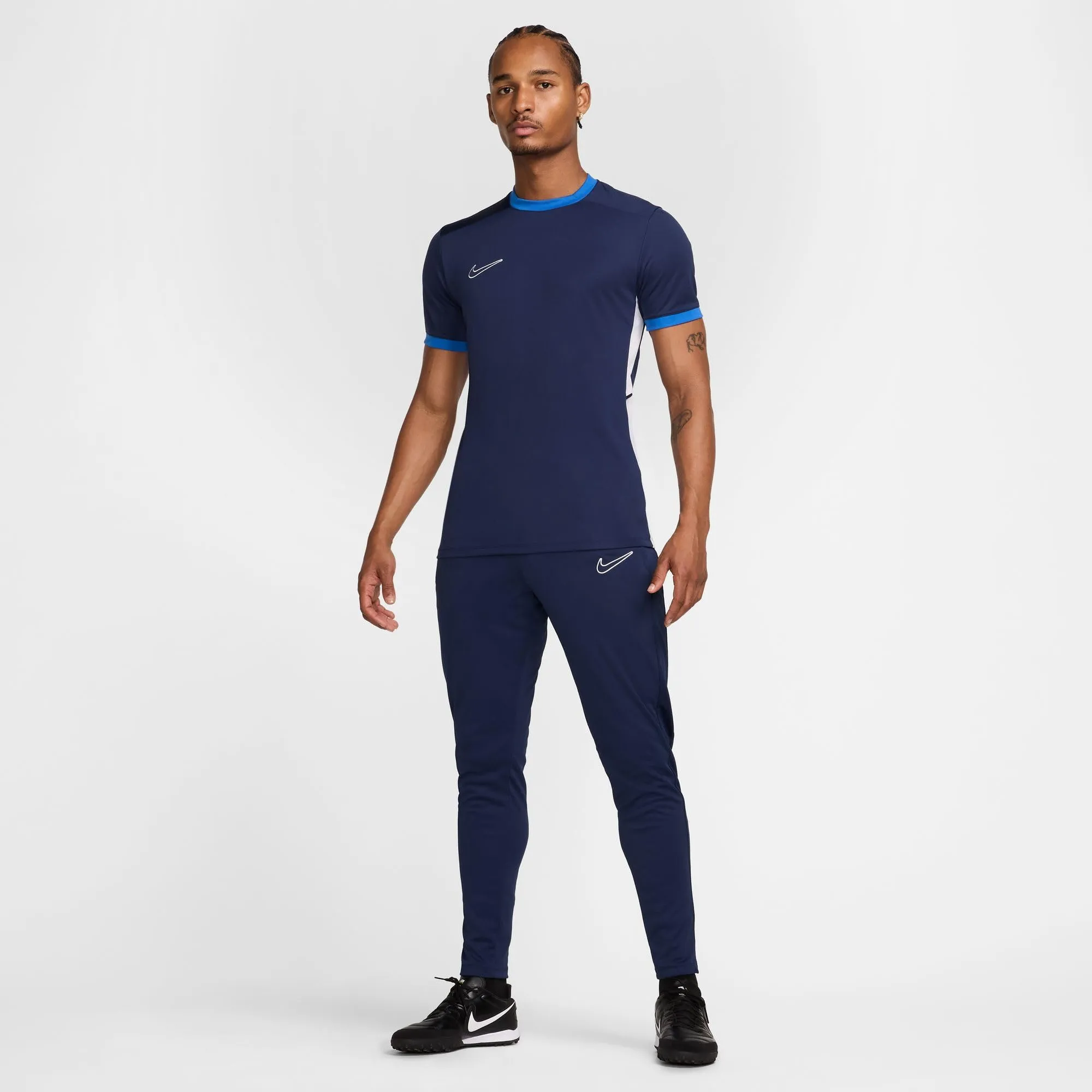 Nike FZ9754-410 NK DF ACD25 SS Top Maglia Lunga Uomo Midnight Navy/Royal Blue/White/White 2XL - immagine 7