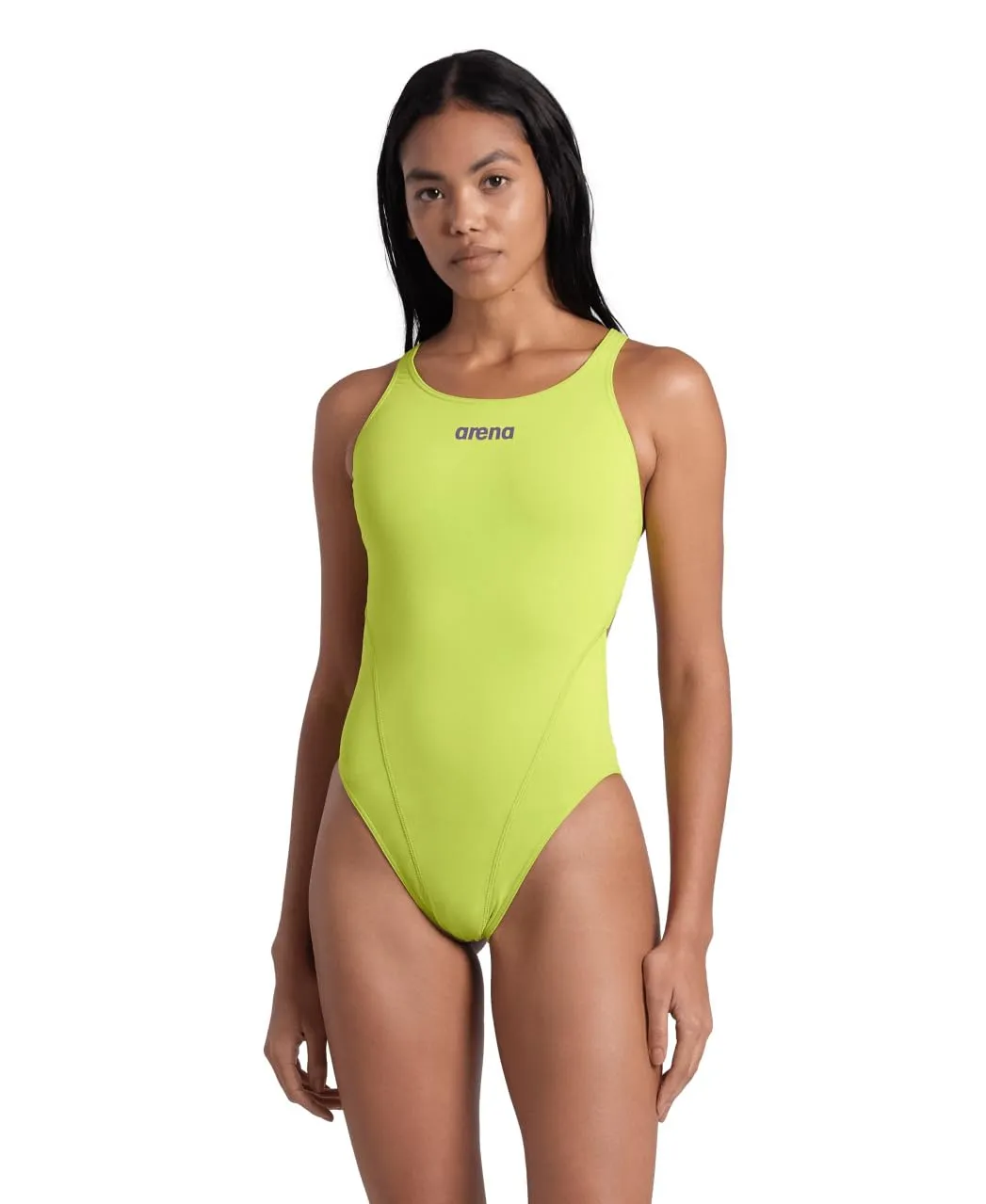 Arena Performance Solid Swim Tech Team Costume da Donna - immagine 1