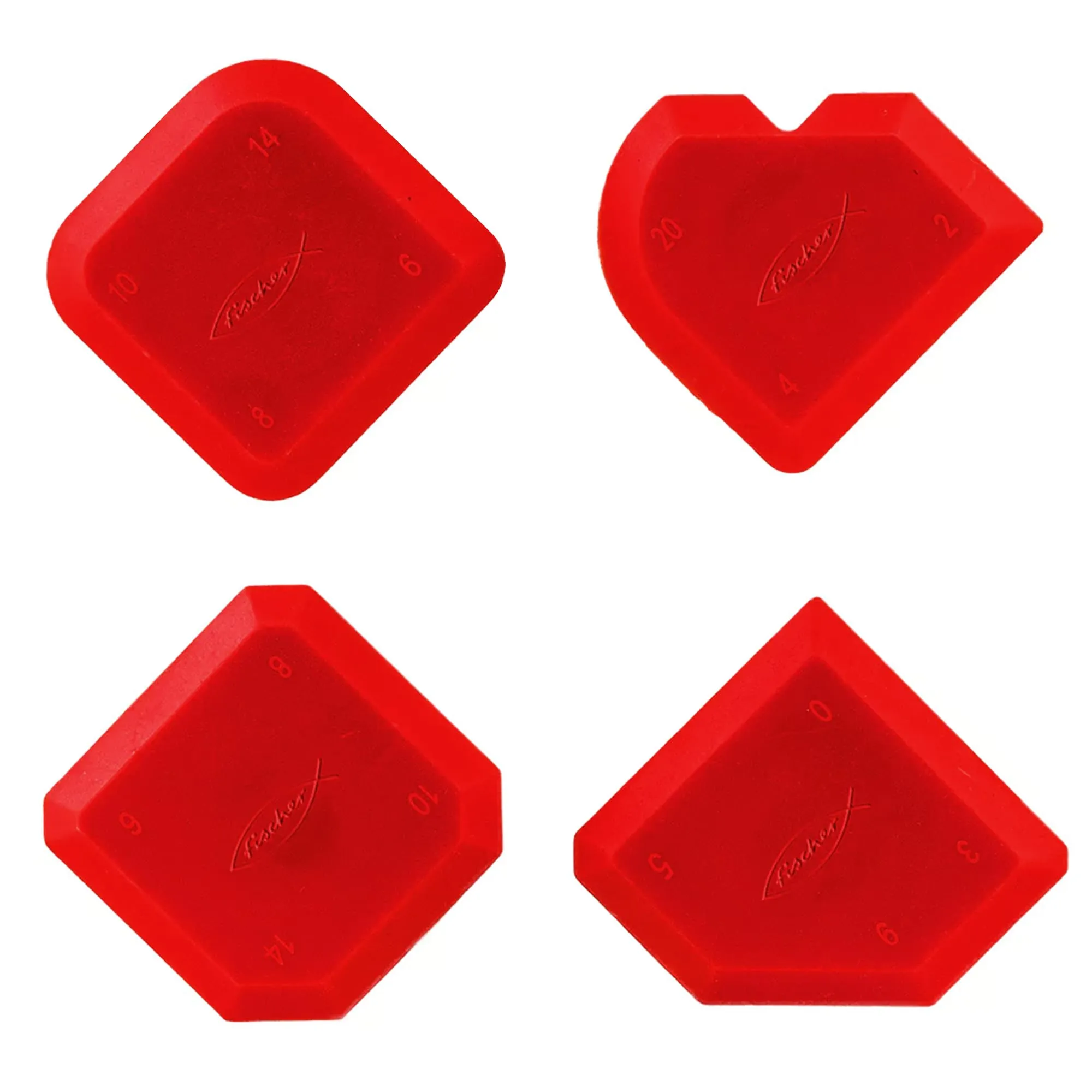 Fischer Set Spatole per Silicone 563238 - immagine 3