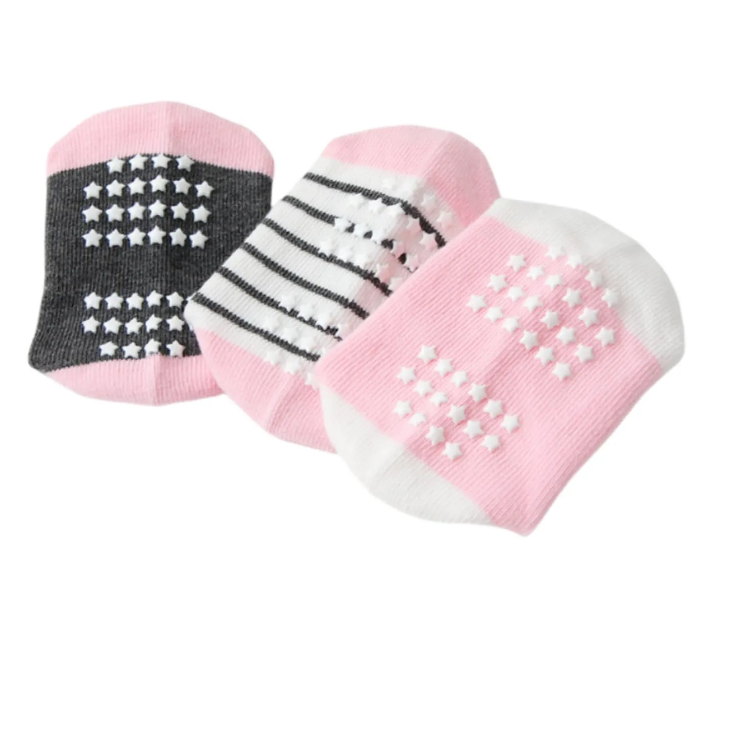 HaimoBurg Calze Antiscivolo in Cotone per Bambini 1-5 Anni, 12 Paia - immagine 4