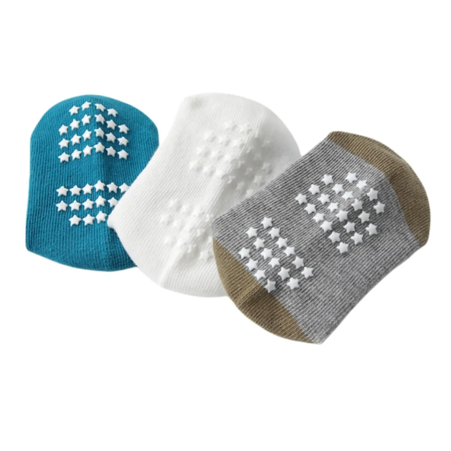 HaimoBurg Calze Antiscivolo in Cotone per Bambini 1-5 Anni, 12 Paia - immagine 4