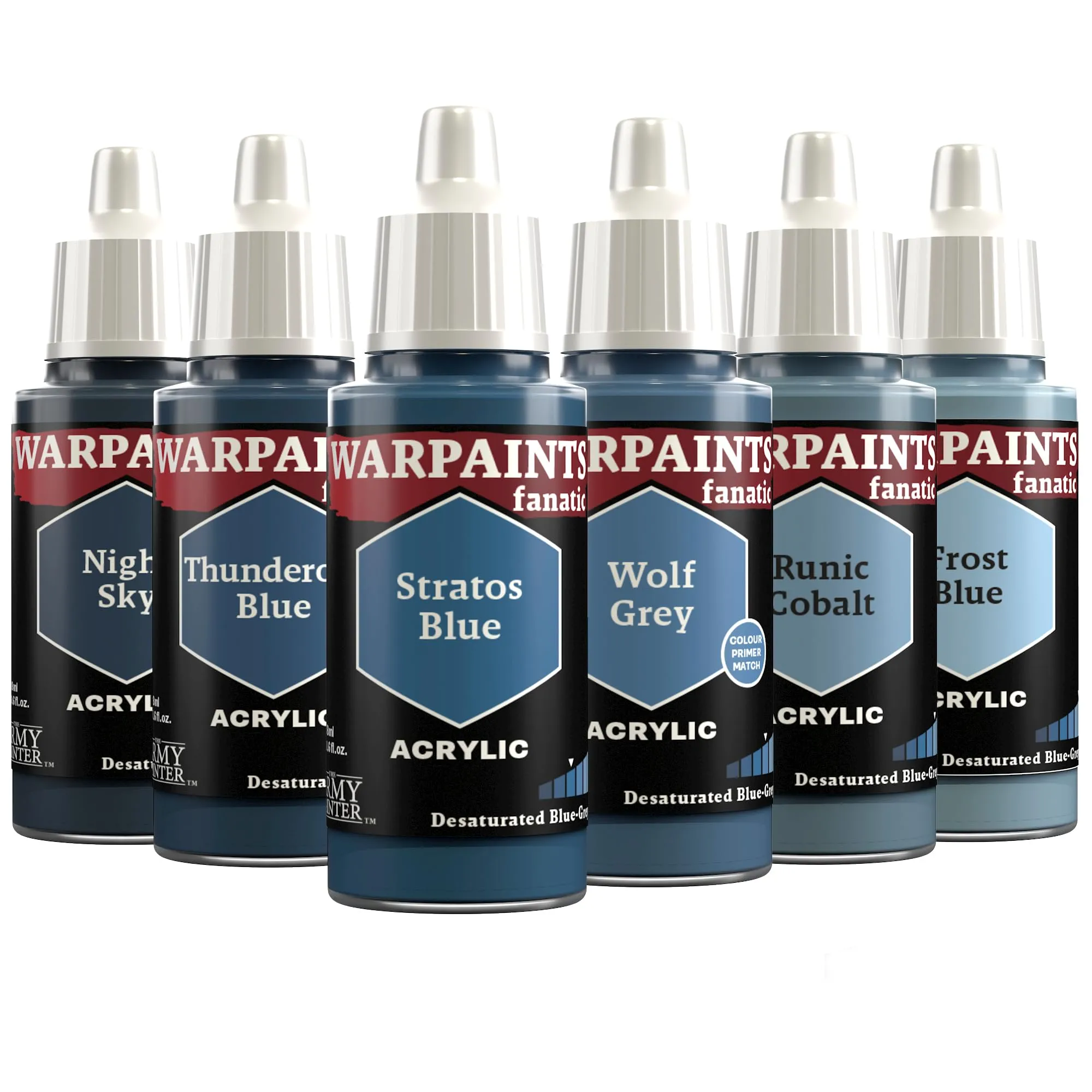 The Army Painter Warpaints Flexible Triad: Desaturated Blue-Greys 6x18ml - immagine 1