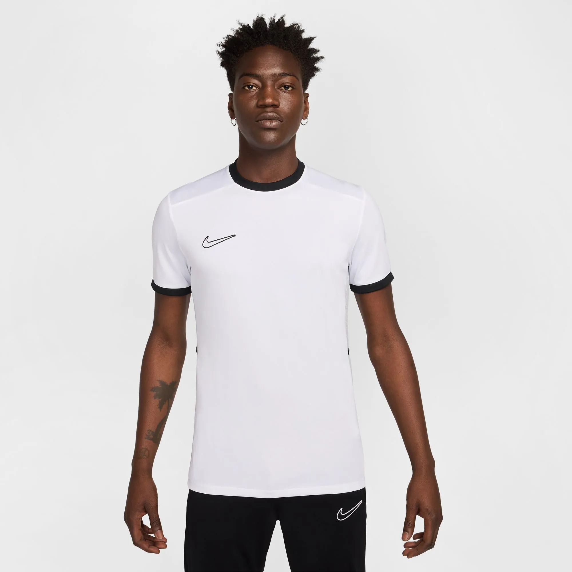 Nike Dri-Fit Academy 25 T-Shirt White/Black/Wolf Grey/Black L - immagine 2