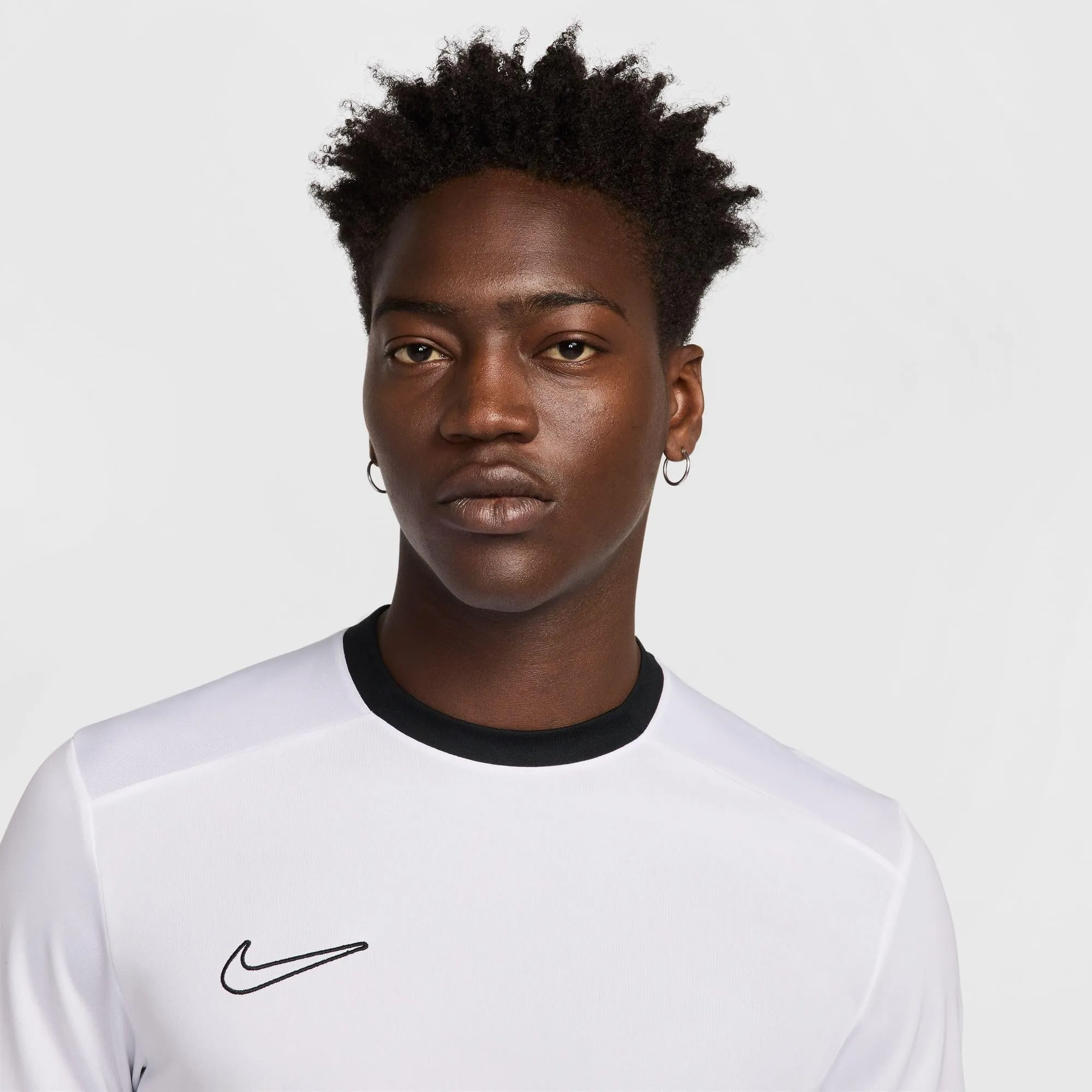 Nike Dri-Fit Academy 25 T-Shirt White/Black/Wolf Grey/Black L - immagine 3