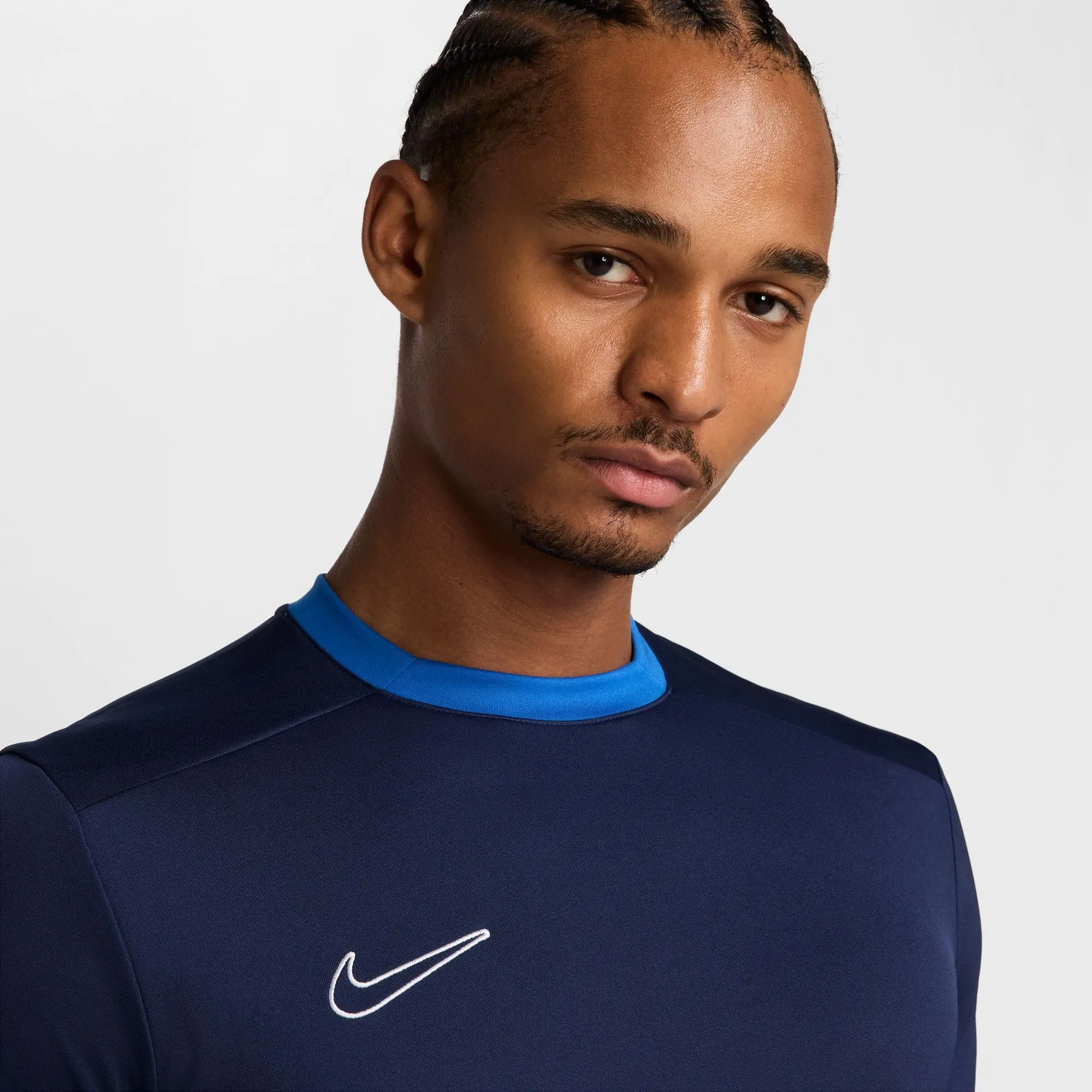 Nike FZ9754-410 NK DF ACD25 Long Sleeve Top Midnight Navy/Royal Blue/White/White Size L - immagine 3
