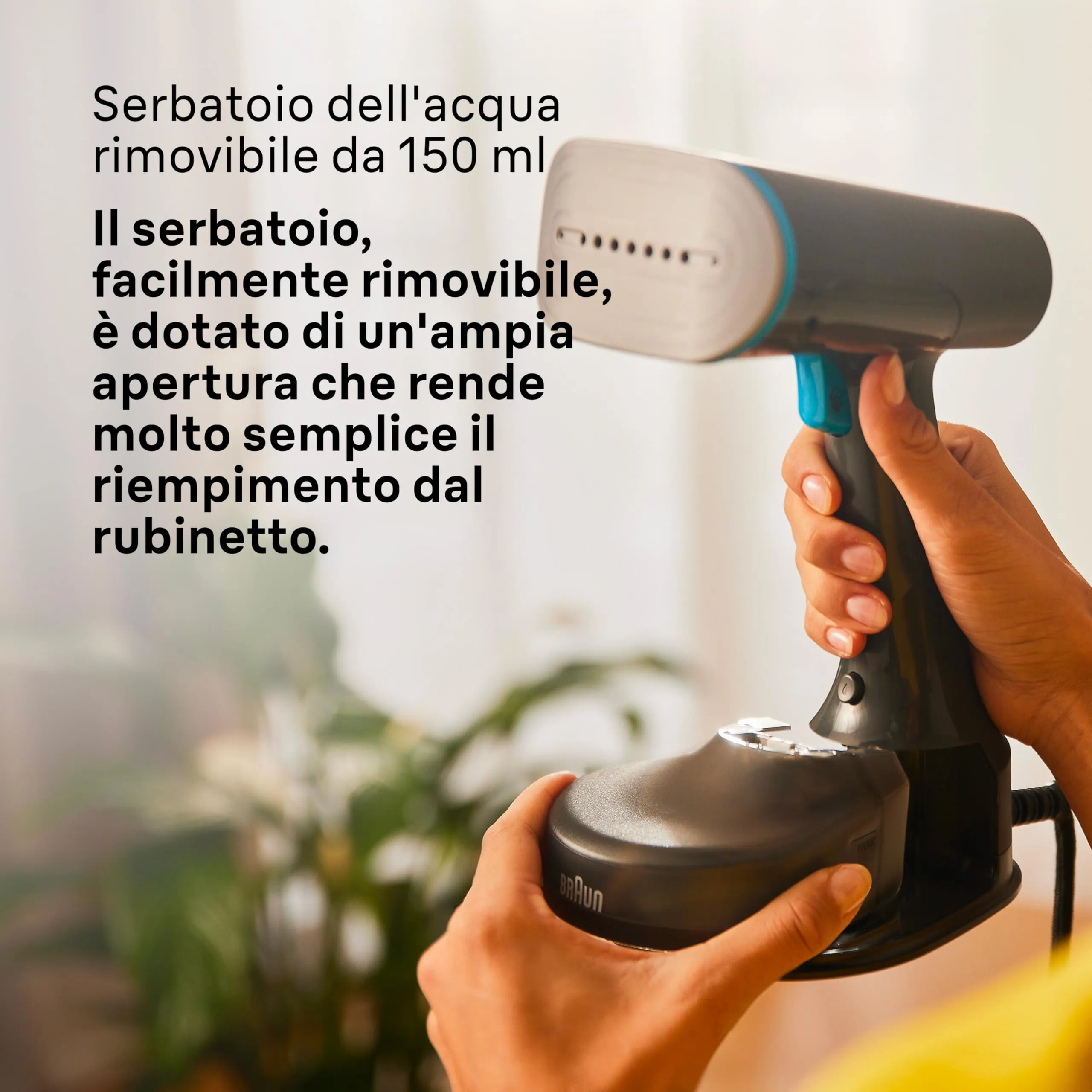 Braun QuickStyle 5 GS5031BL Piastra a Vapore Dual FreeGlide 3D - immagine 7
