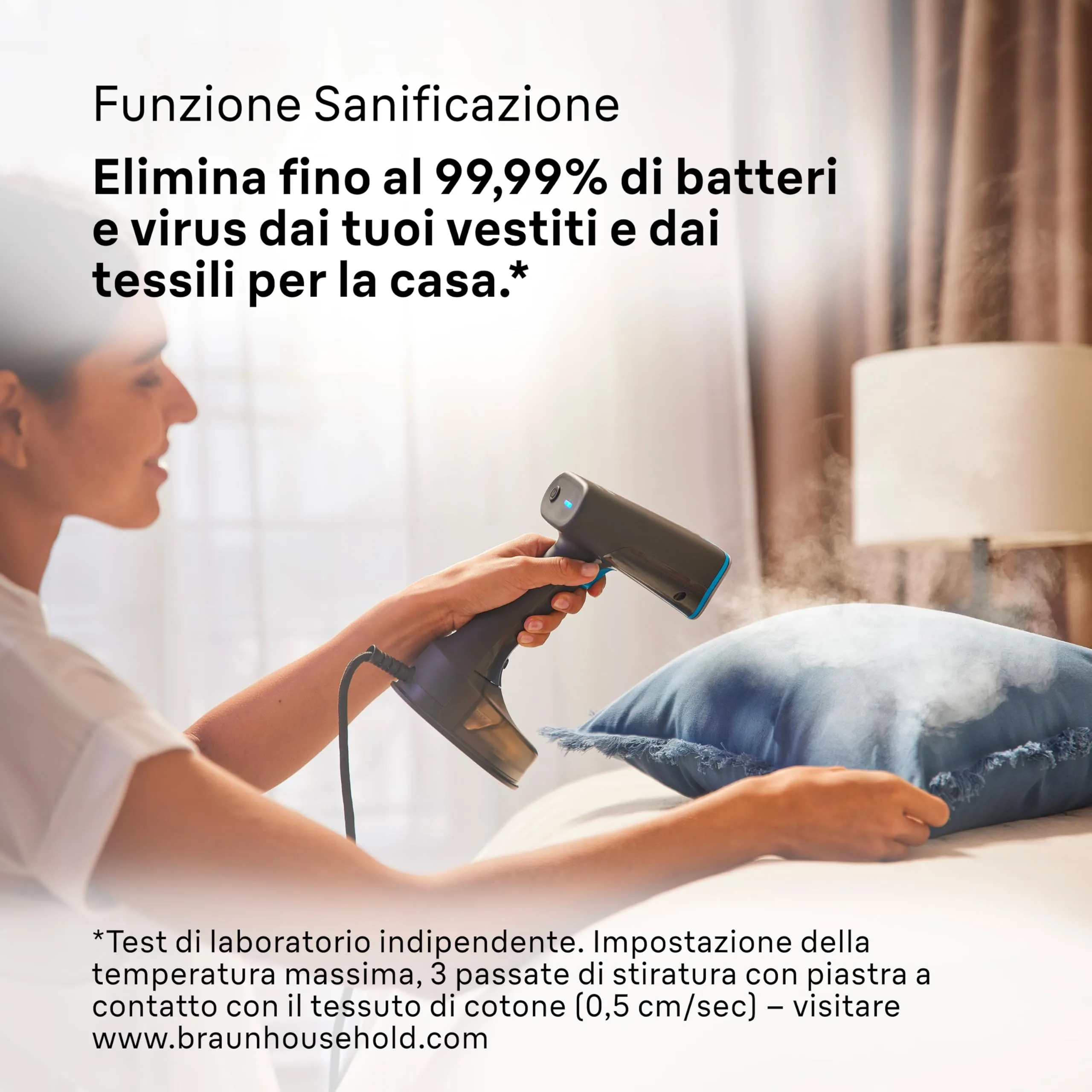 Braun QuickStyle 5 GS5031BL Piastra a Vapore Dual FreeGlide 3D - immagine 8