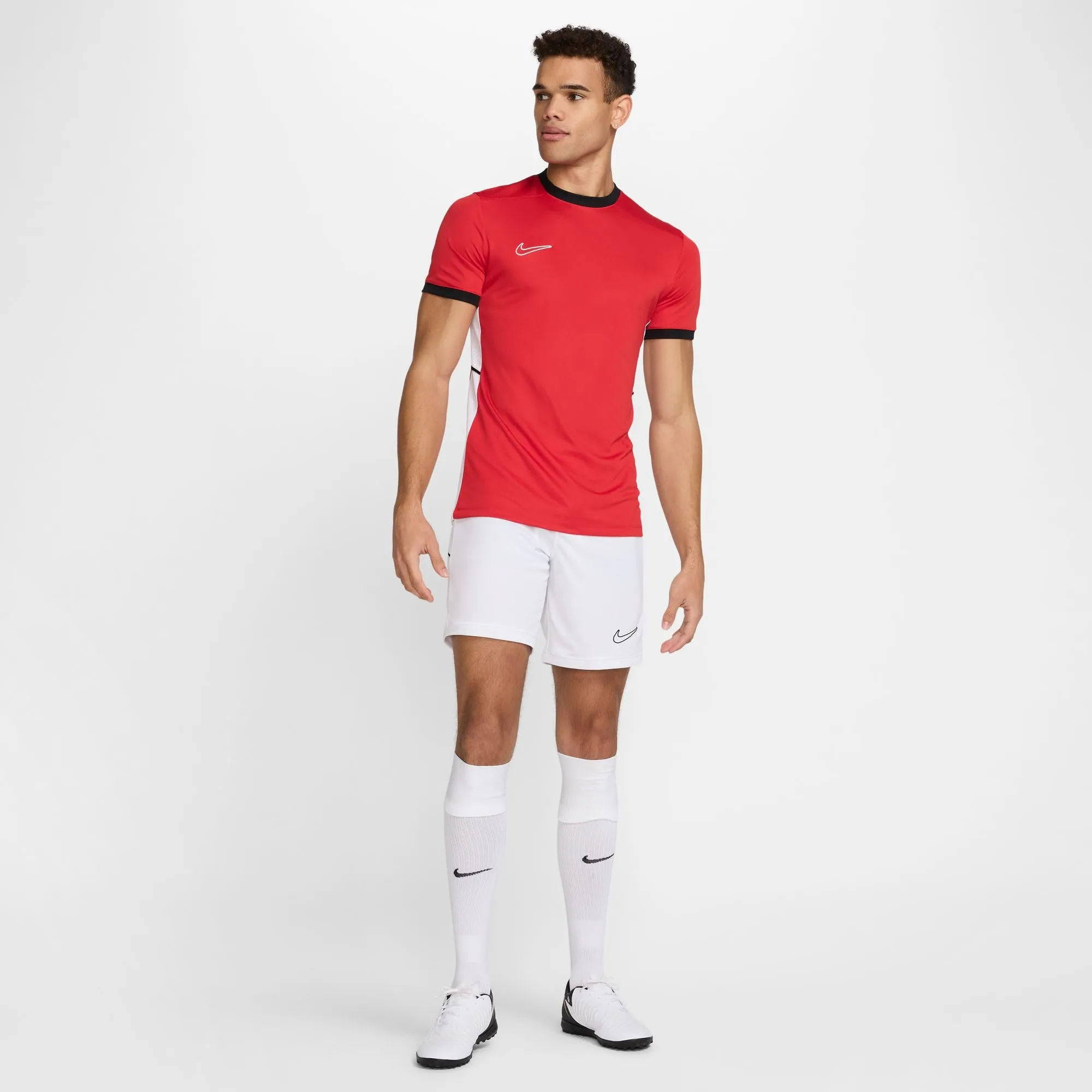 Nike FZ9754-657 NK DF ACD25 SS Top Maglia Lunga Uomo University Red/Black/White/White Size L - immagine 5