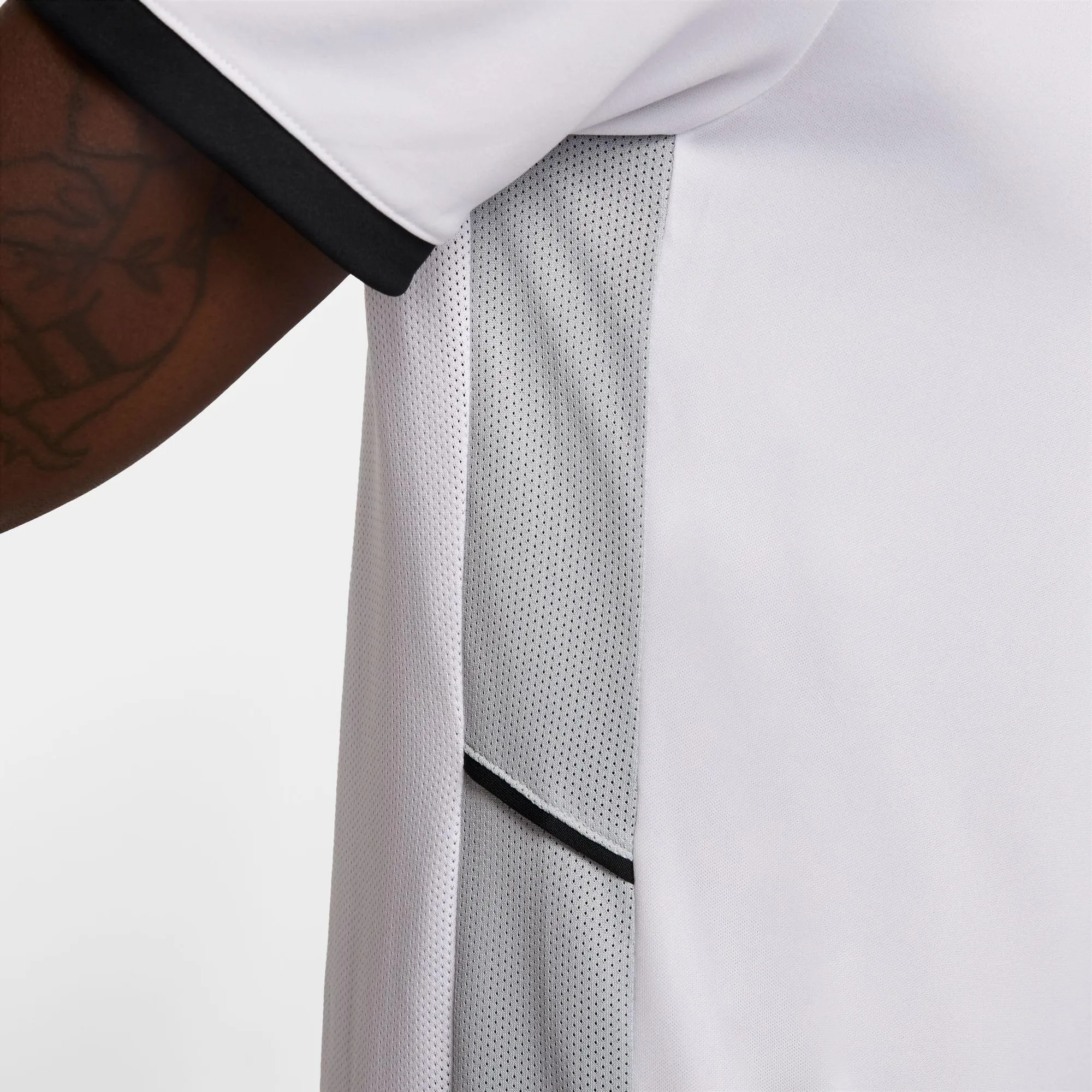 Nike Dri-Fit Academy 25 T-Shirt - White/Black/Wolf Grey/Black - XXL - immagine 6