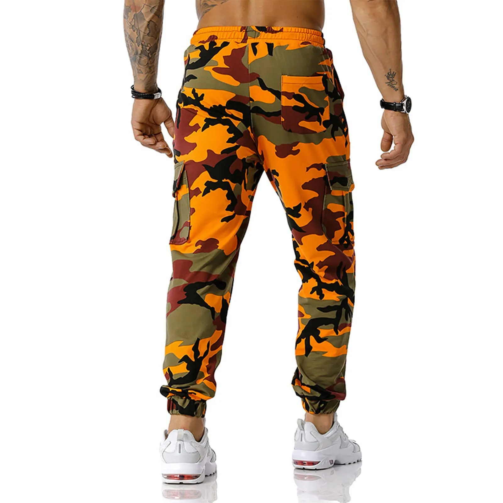 MOKBAY Pantaloni Lavoro Uomo Invernali Militari Cargo Impermeabili, 3XL - immagine 5