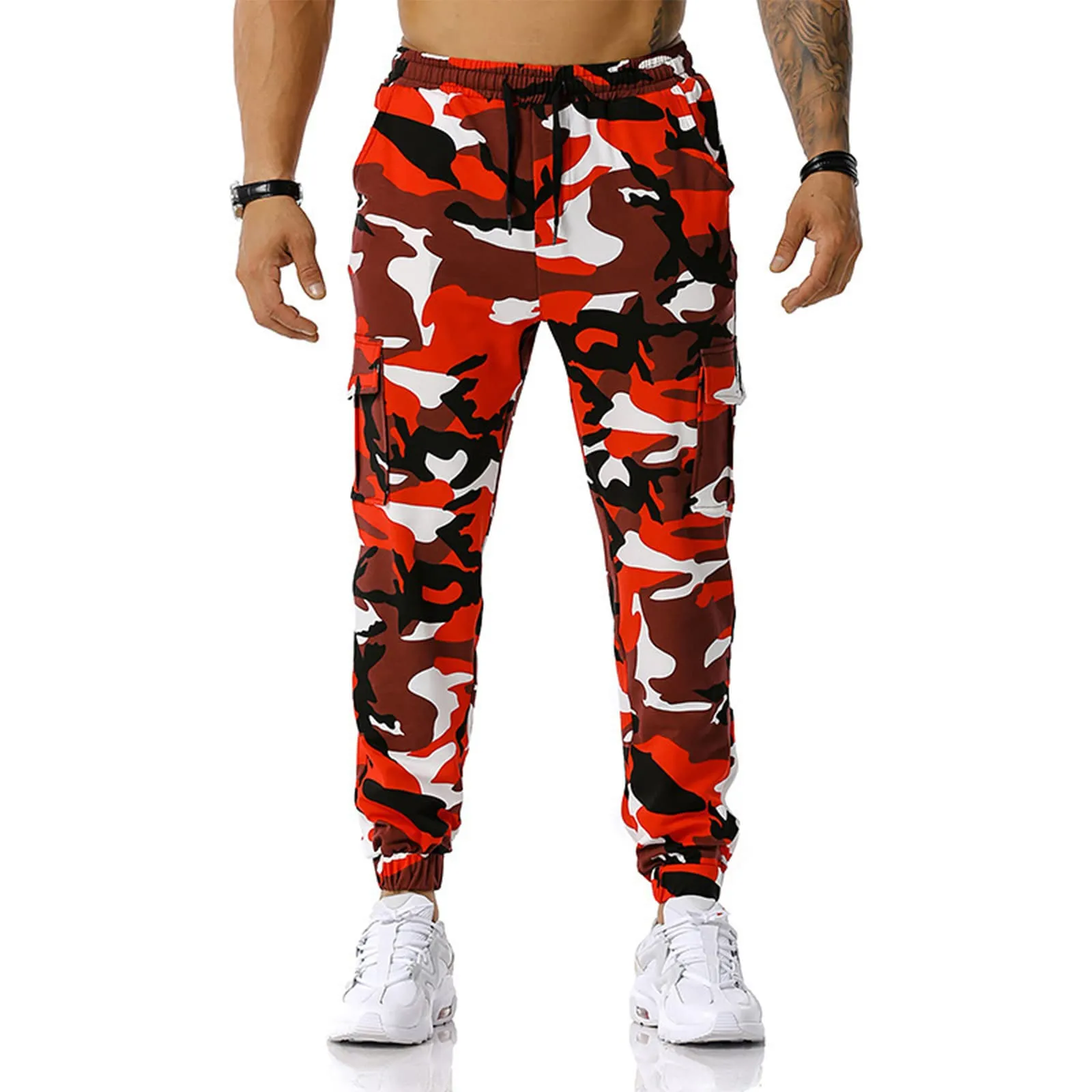 MOKBAY Pantaloni Cargo Uomo Tattici Impermeabili XL - immagine 2