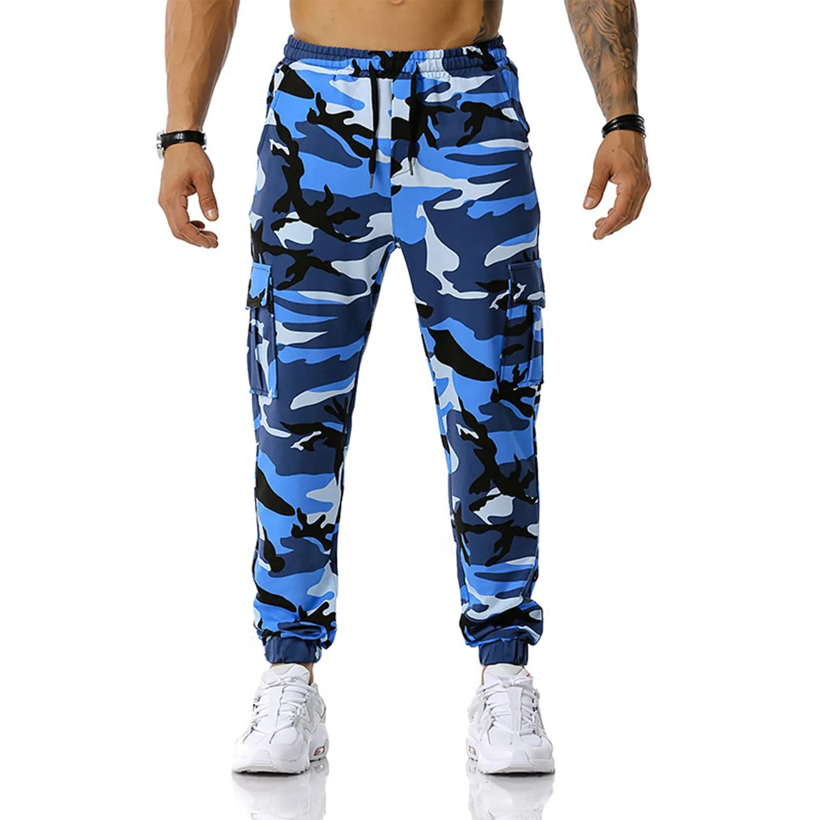 MOKBAY Pantaloni Trekking Uomo Cargo Militari con Tasche, XL - immagine 2