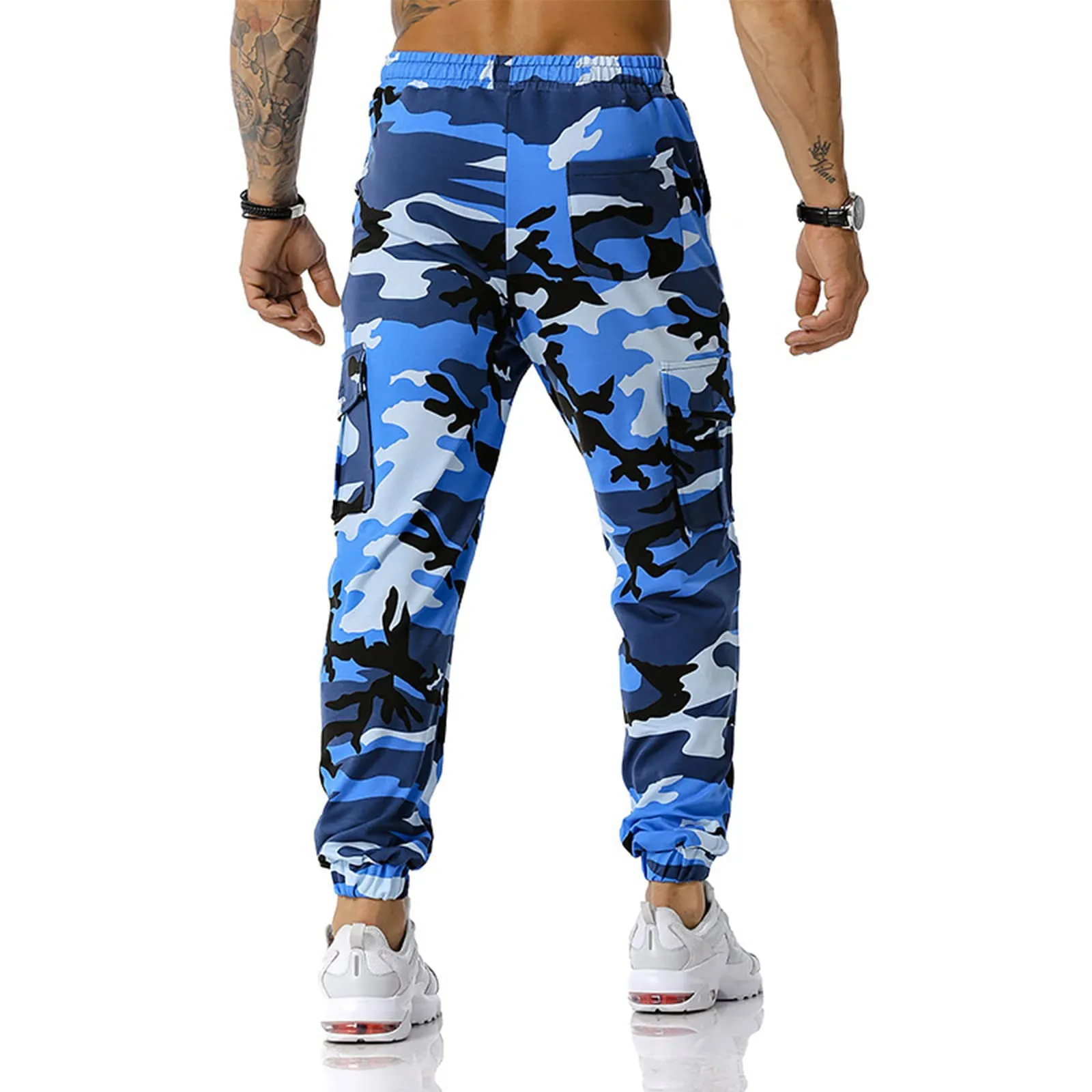 MOKBAY Pantaloni Trekking Uomo Cargo Militari con Tasche, XL - immagine 5