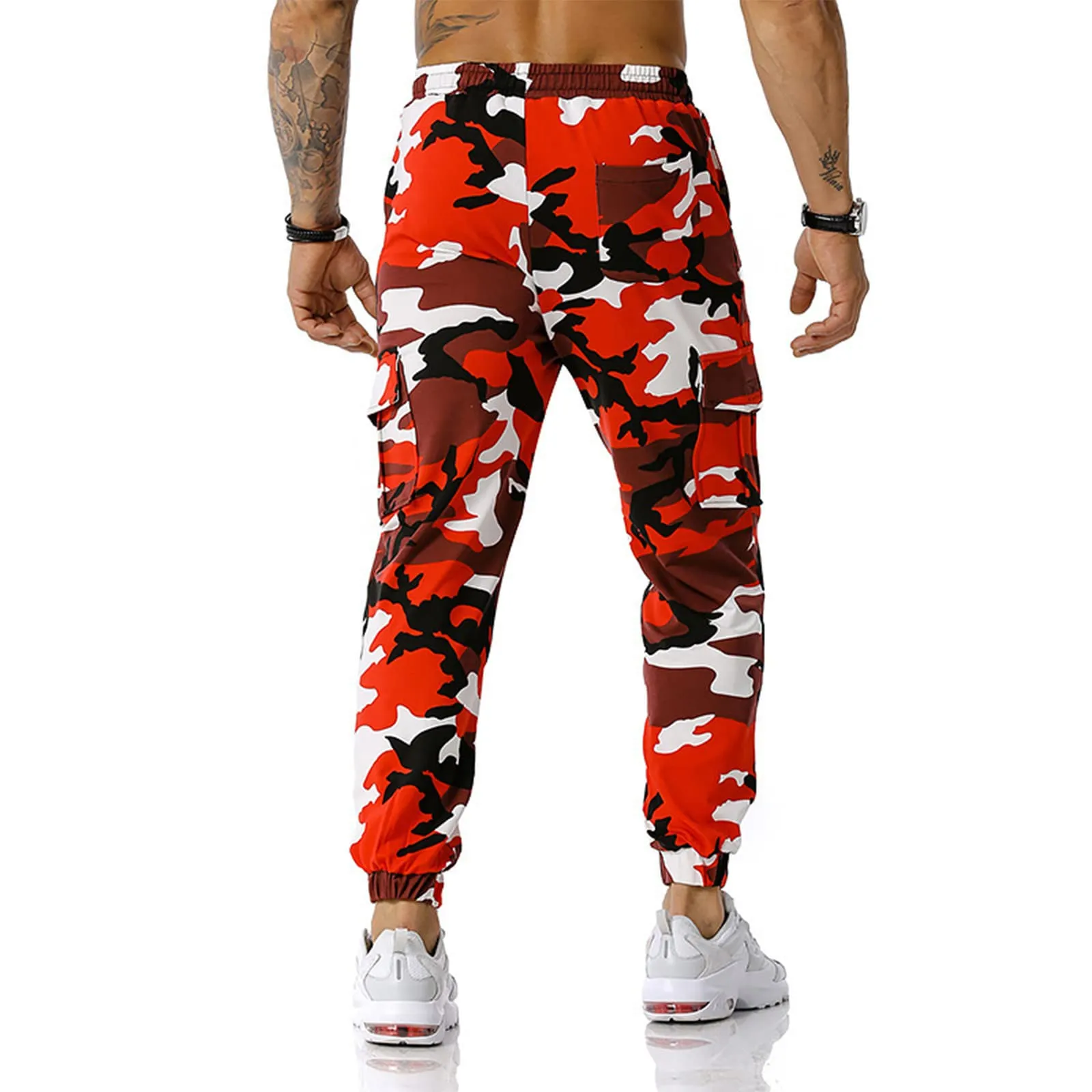 MOKBAY Pantaloni Cargo Uomo Invernali Militari Impermeabili, L - immagine 5