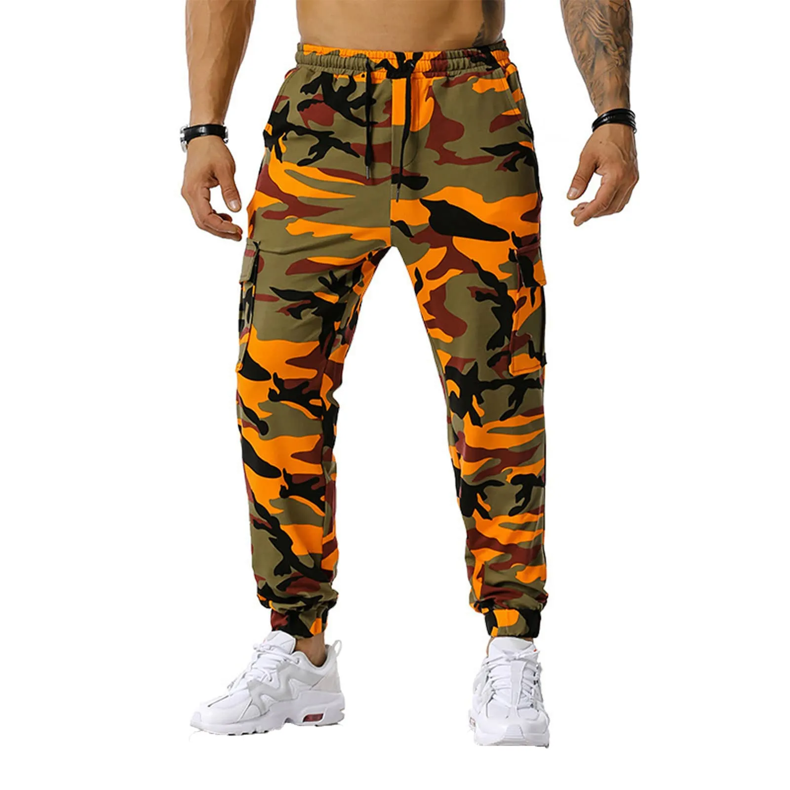 MOKBAY Pantaloni Cargo Tattici da Lavoro Uomo, XL - immagine 1