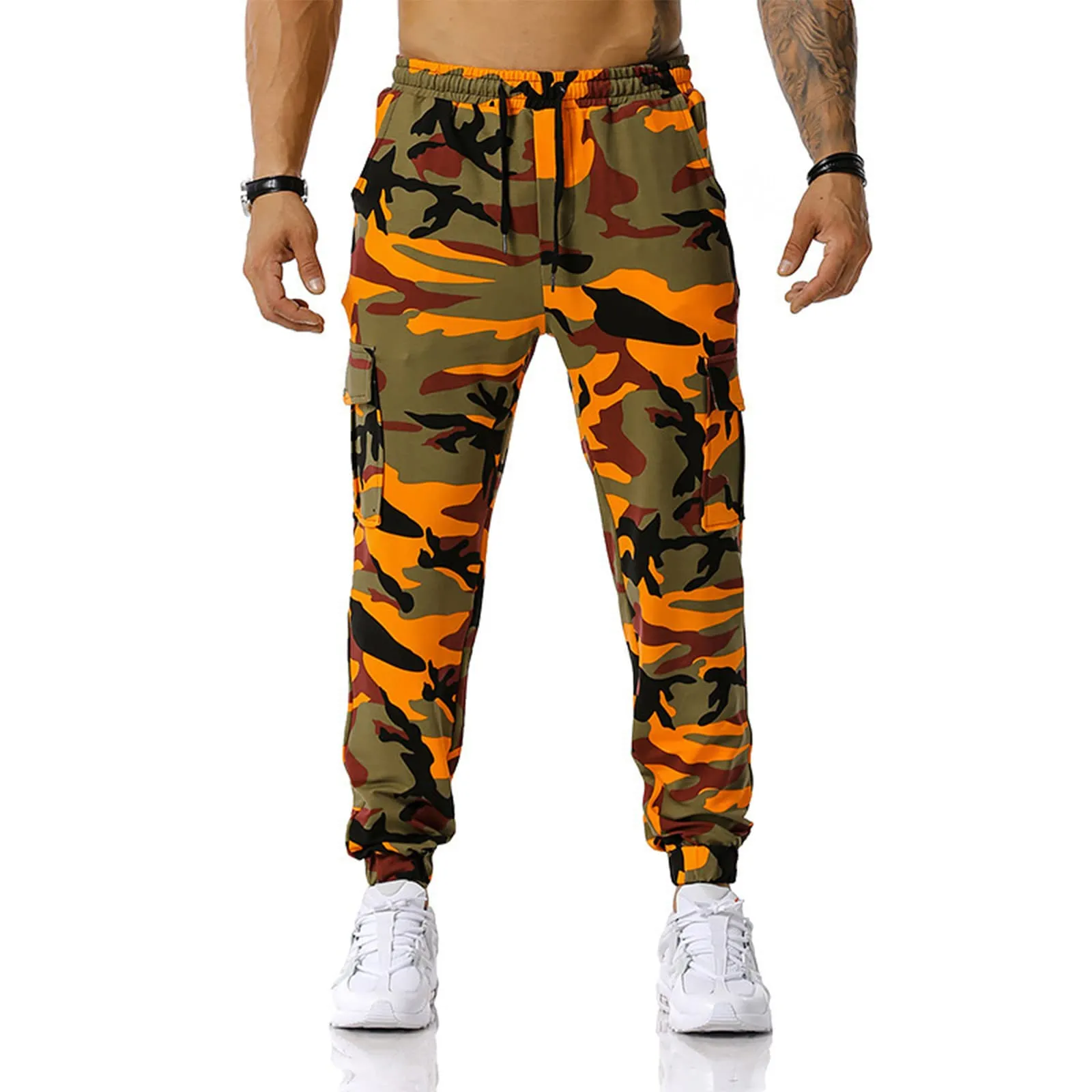MOKBAY Pantaloni Cargo Tattici da Lavoro Uomo, XL - immagine 2