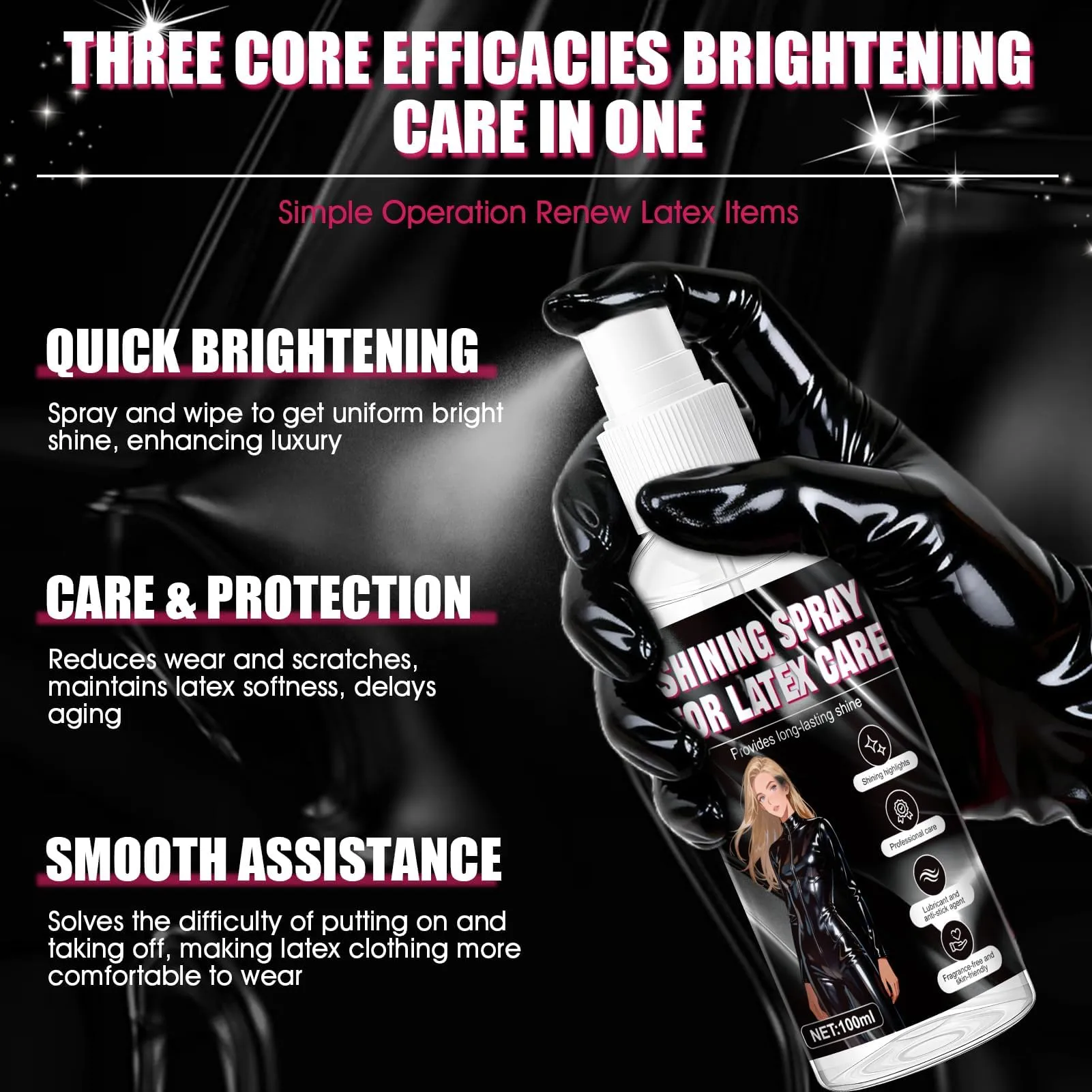 WEILAOK Perfect Latex Shine Lucidante per Latex, 100ml - immagine 3