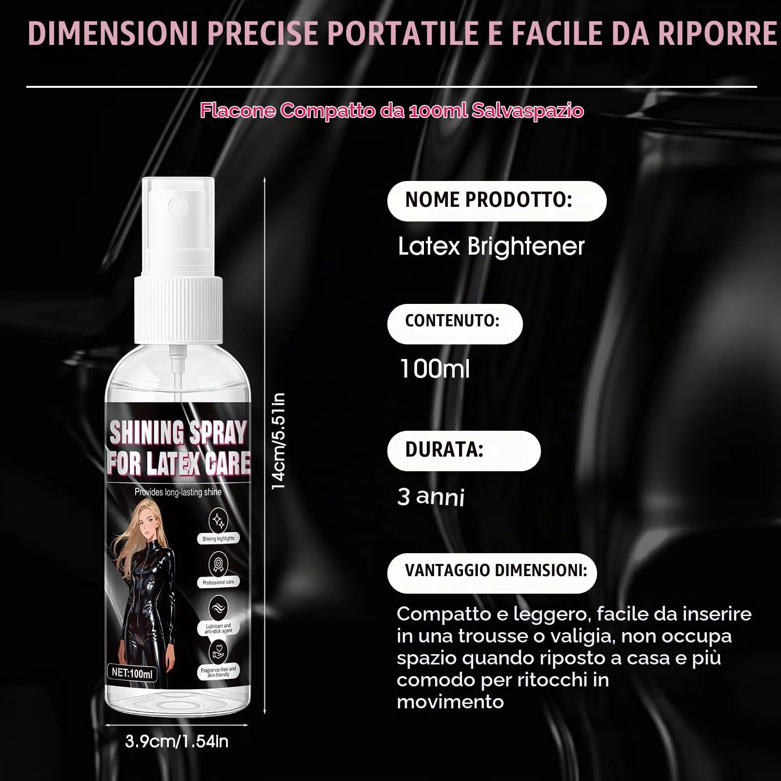 WEILAOK Perfect Latex Shine Lucidante per Latex, 100ml - immagine 7