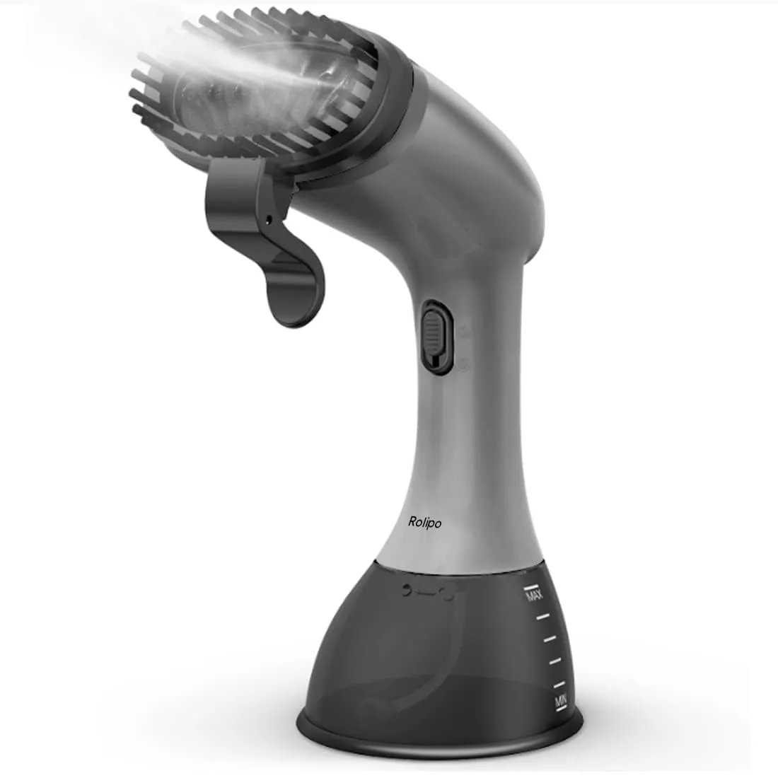 Rolipo Stiratore Verticale per Abiti, Stiratore a Vapore Portatile 30g/min, Serbatoio 400ml, Piastra di Terza Generazione - immagine 1