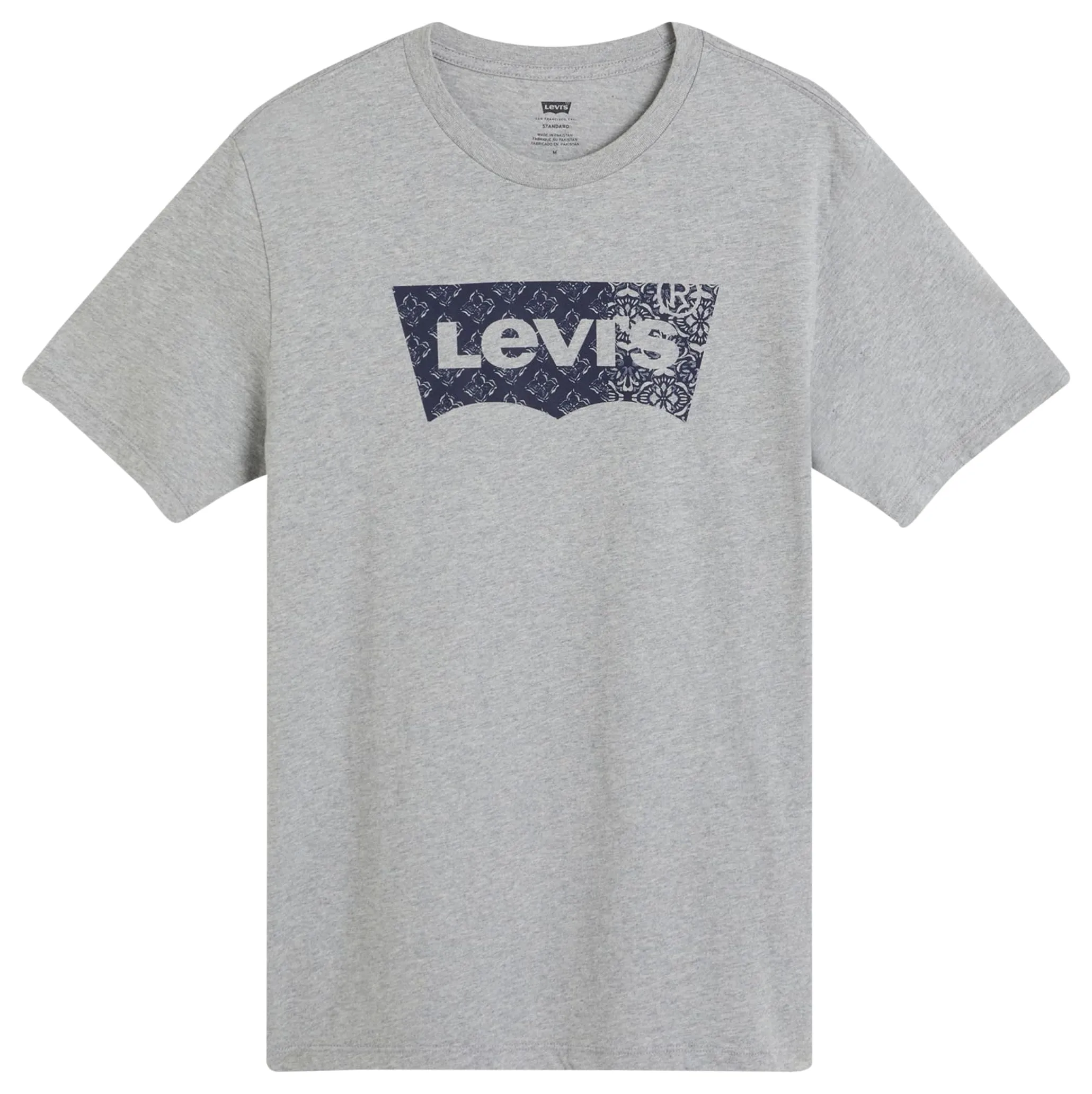 Levi's Graphic Crewneck Tee, Batwing Bandana Fill 224, S Men's - immagine 1