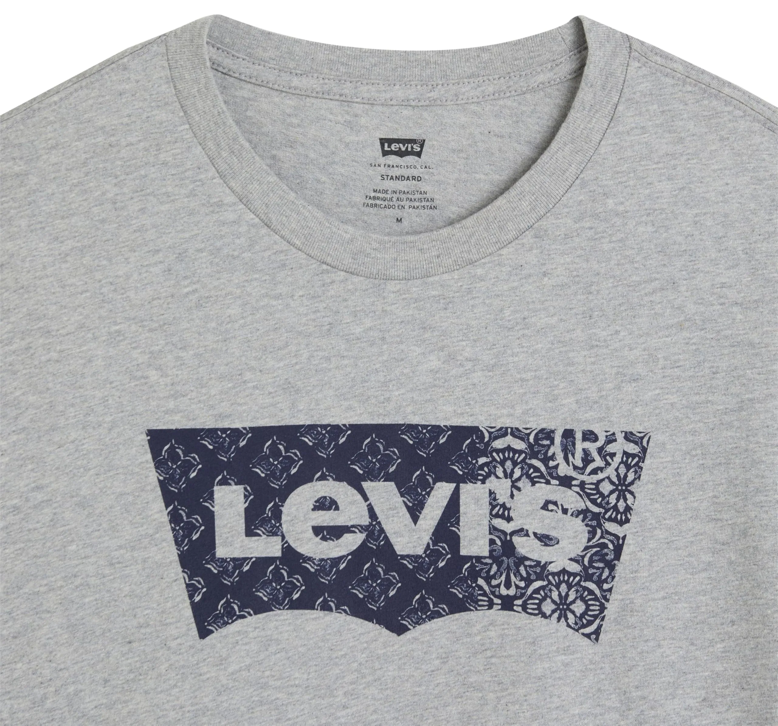 Levi's Graphic Crewneck Tee, Batwing Bandana Fill 224, S Men's - immagine 4