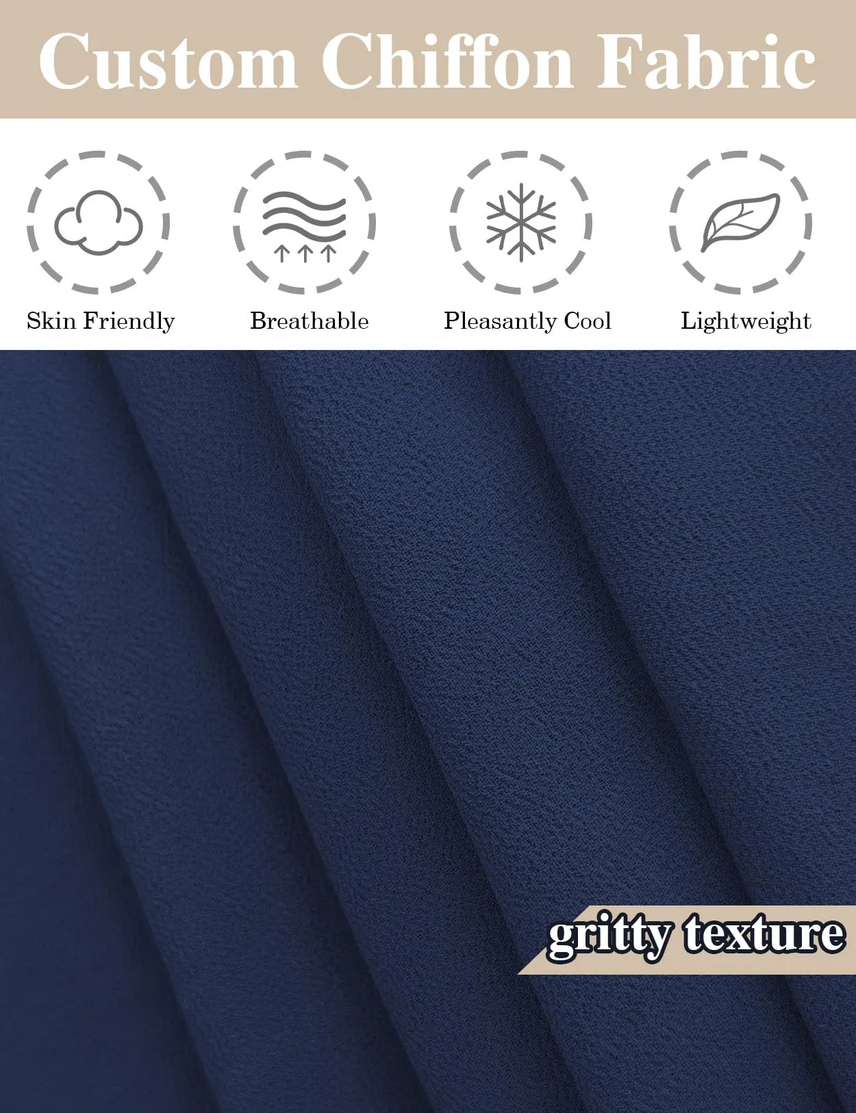 BEAUTELICATE Scialle Coprispalle Elegante in Chiffon per Donna - immagine 6