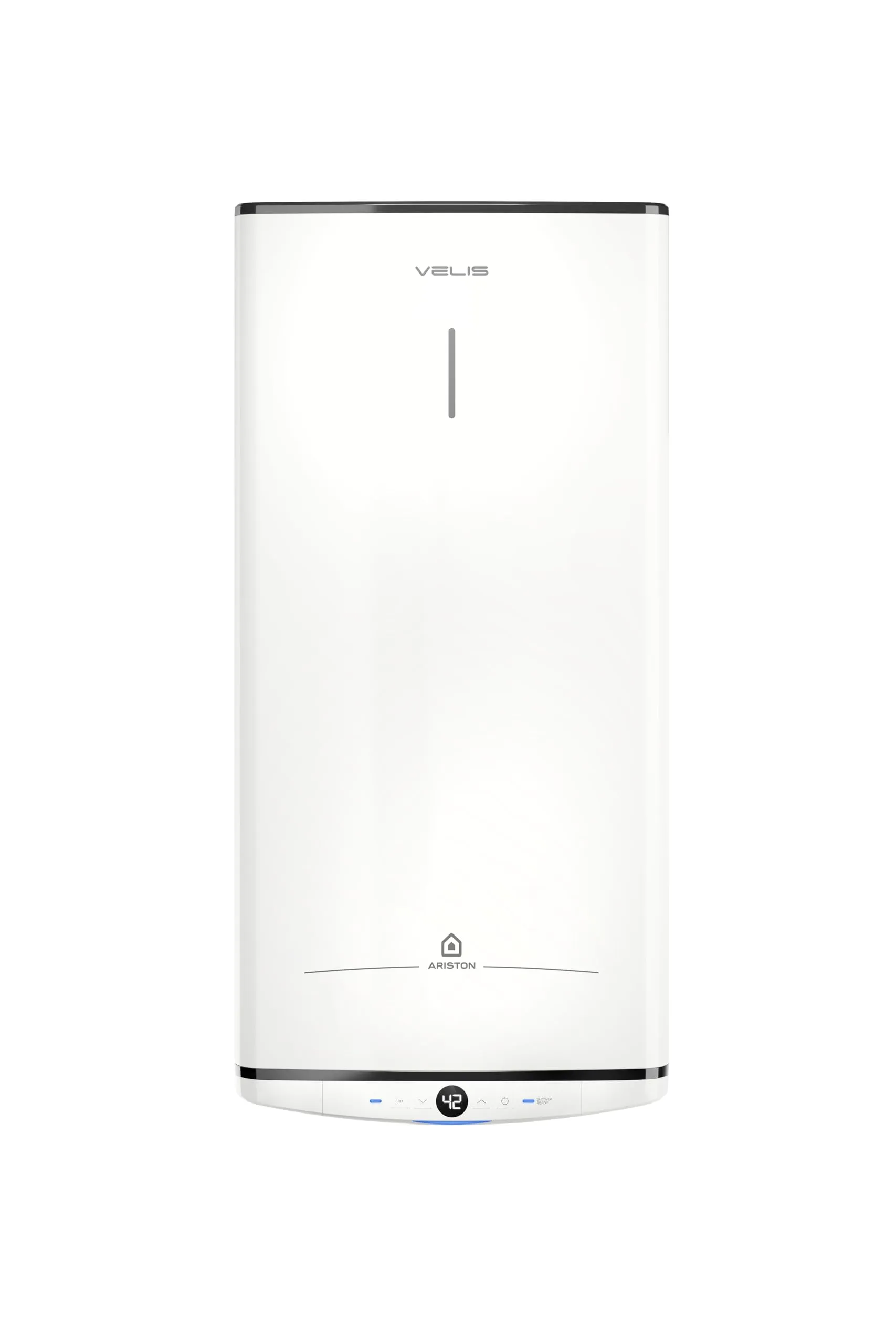 Ariston Velis PRO Scaldabagno Elettrico 100 Litri Verticale/Orizzontale 51x27x127, Funzione ECO EVO, Smaltatura Titanio, 1500 Watt, Classe Energetica B - immagine 1