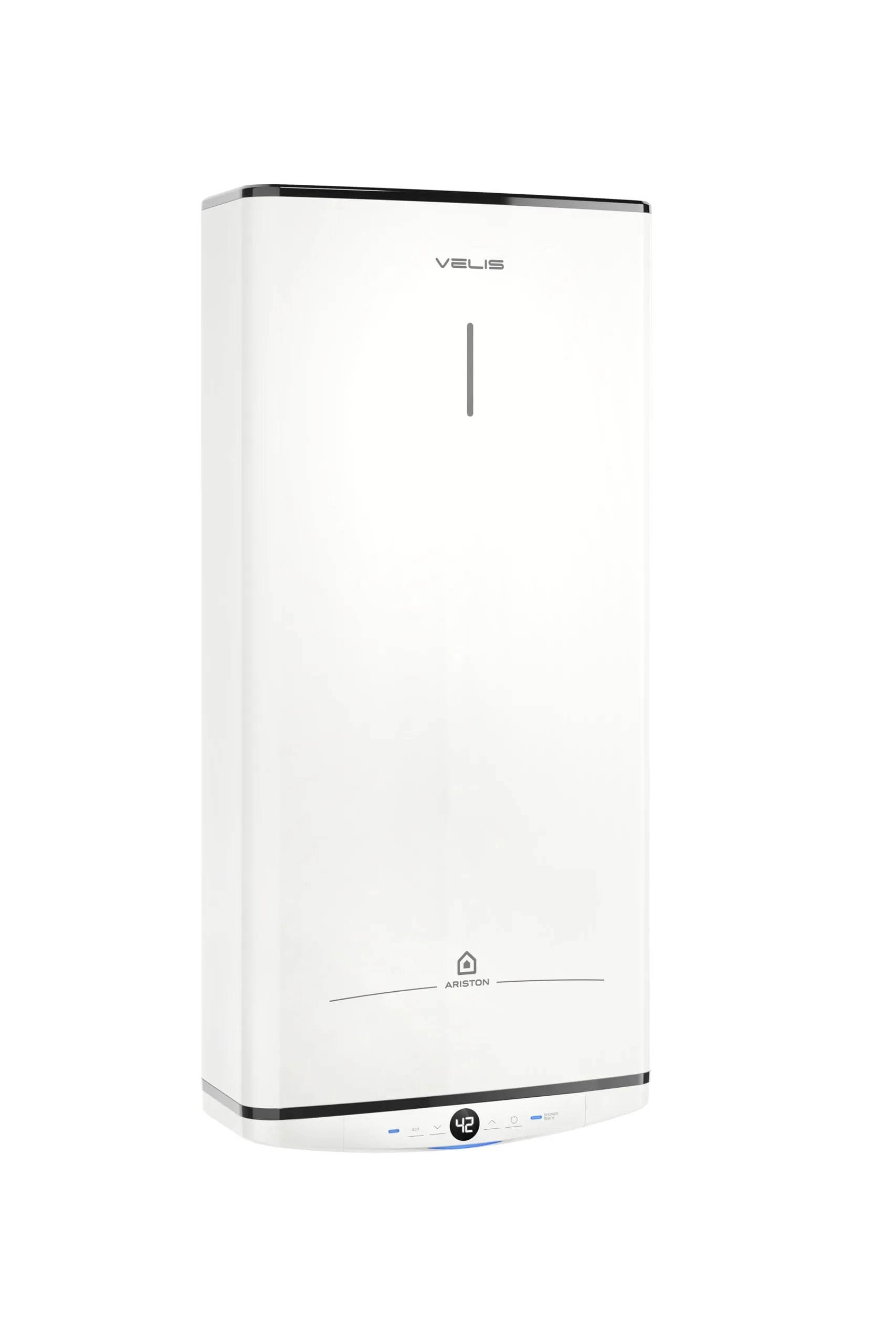 Ariston Velis PRO Scaldabagno Elettrico 100 Litri Verticale/Orizzontale 51x27x127, Funzione ECO EVO, Smaltatura Titanio, 1500 Watt, Classe Energetica B - immagine 3