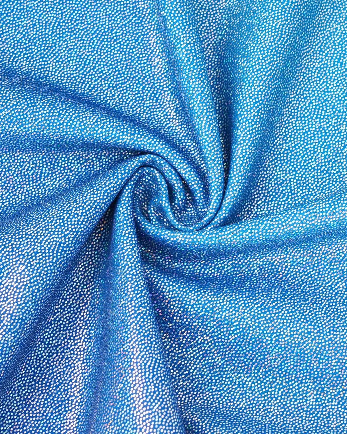 Gogokids Set da Ginnastica 3 Pezzi per Ragazze con Body, Pantaloncini e Fascia, Blu Scuro, Taglia 100 - immagine 3