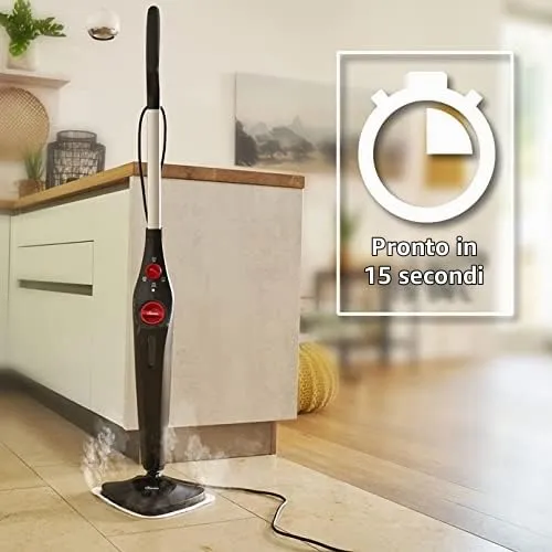 Vileda Steam PLUS Scopa Lavapavimenti a Vapore per Pavimenti e Tappeti - immagine 6