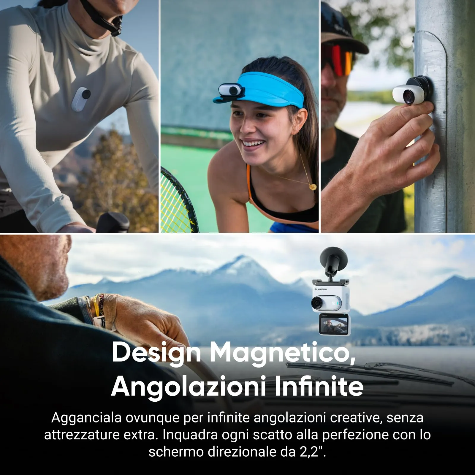 Insta360 GO 3S Action Pack (128GB) 4K Action Camera - immagine 4