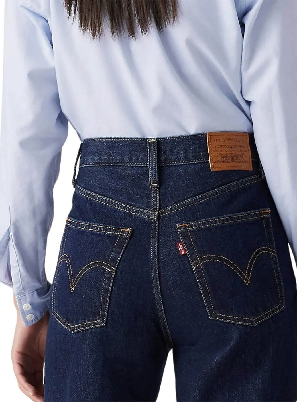 Levi's Ribcage Wide Leg Jeans, Shaded View, 30W x 30L - immagine 3