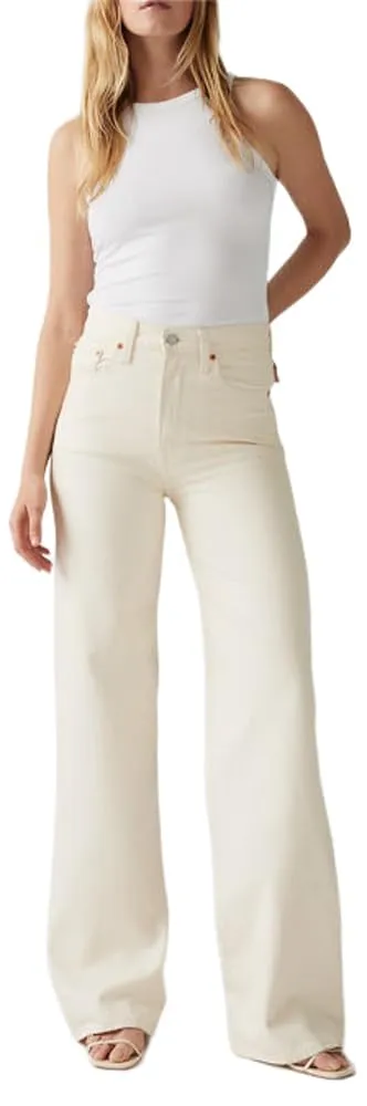 Levi's Ribcage Wide Leg Jeans, Barely Freezing, 33W x 32L - immagine 1