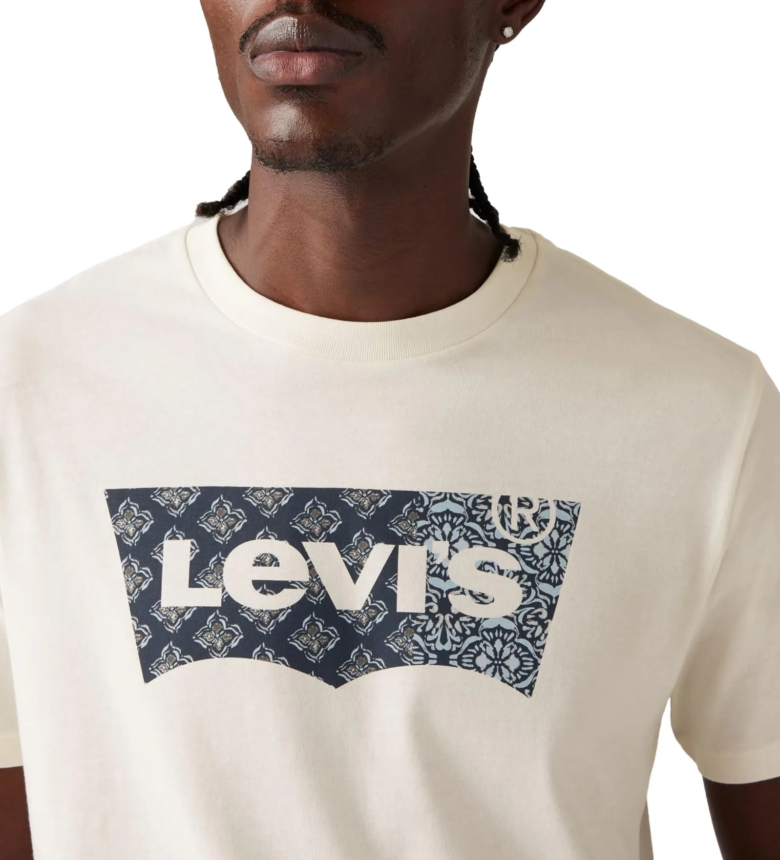 Levi's Graphic Crewneck Tee Batwing Bandana Fill, XS - immagine 3