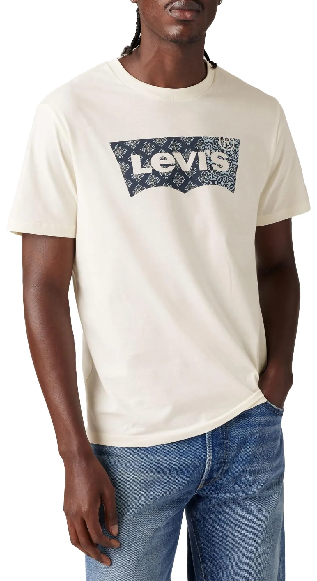 Levi's Graphic Crewneck Tee Batwing Bandana Fill, XS - immagine 6