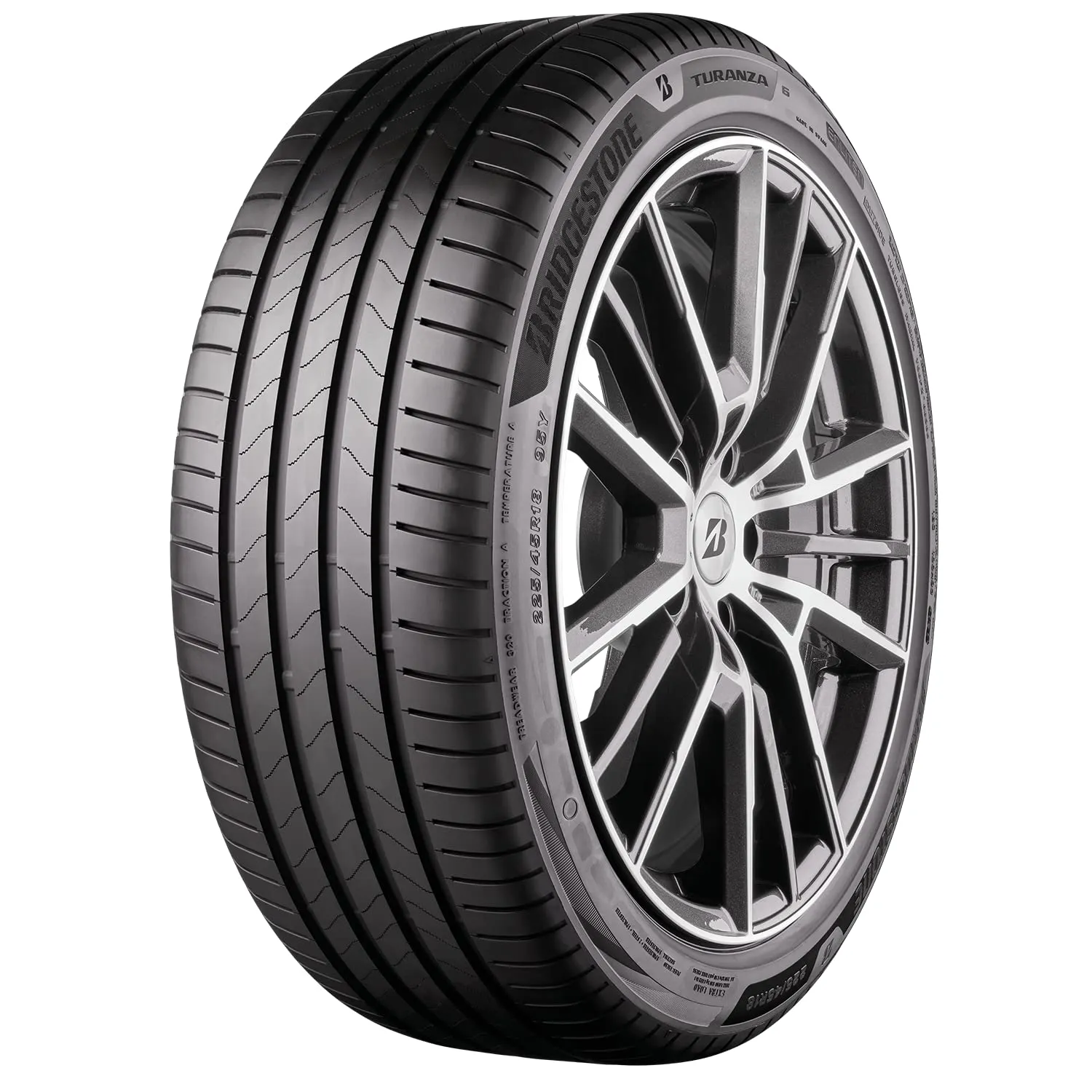 Bridgestone Turanza 6 Enliten 225/55 R16 95Y Summer Tyres - immagine 1