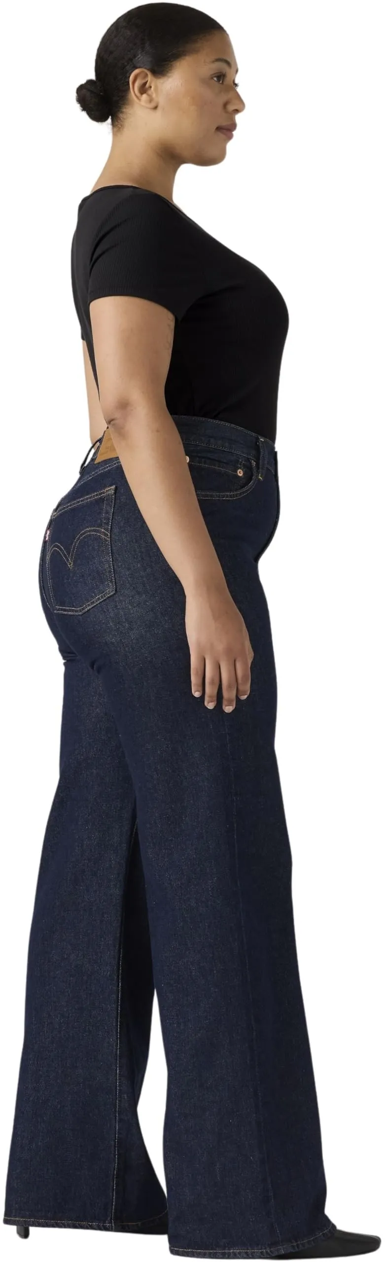 Levi's Ribcage Wide Leg Jeans, Shaded View, 29W x 32L - immagine 6