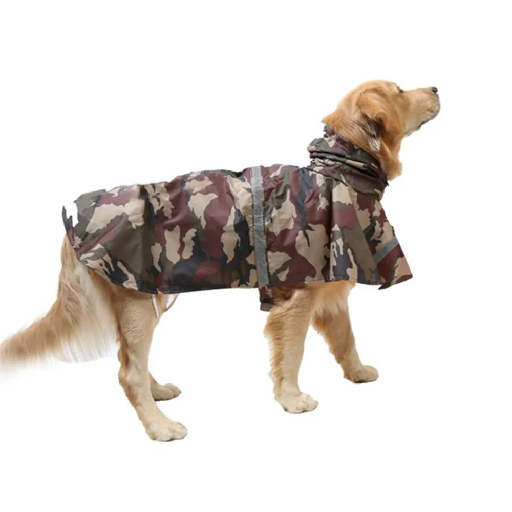 KoKoBin Cappottino catarifrangente per cani con cappuccio, impermeabile e traspirante, Mimetico, 2XL - immagine 1