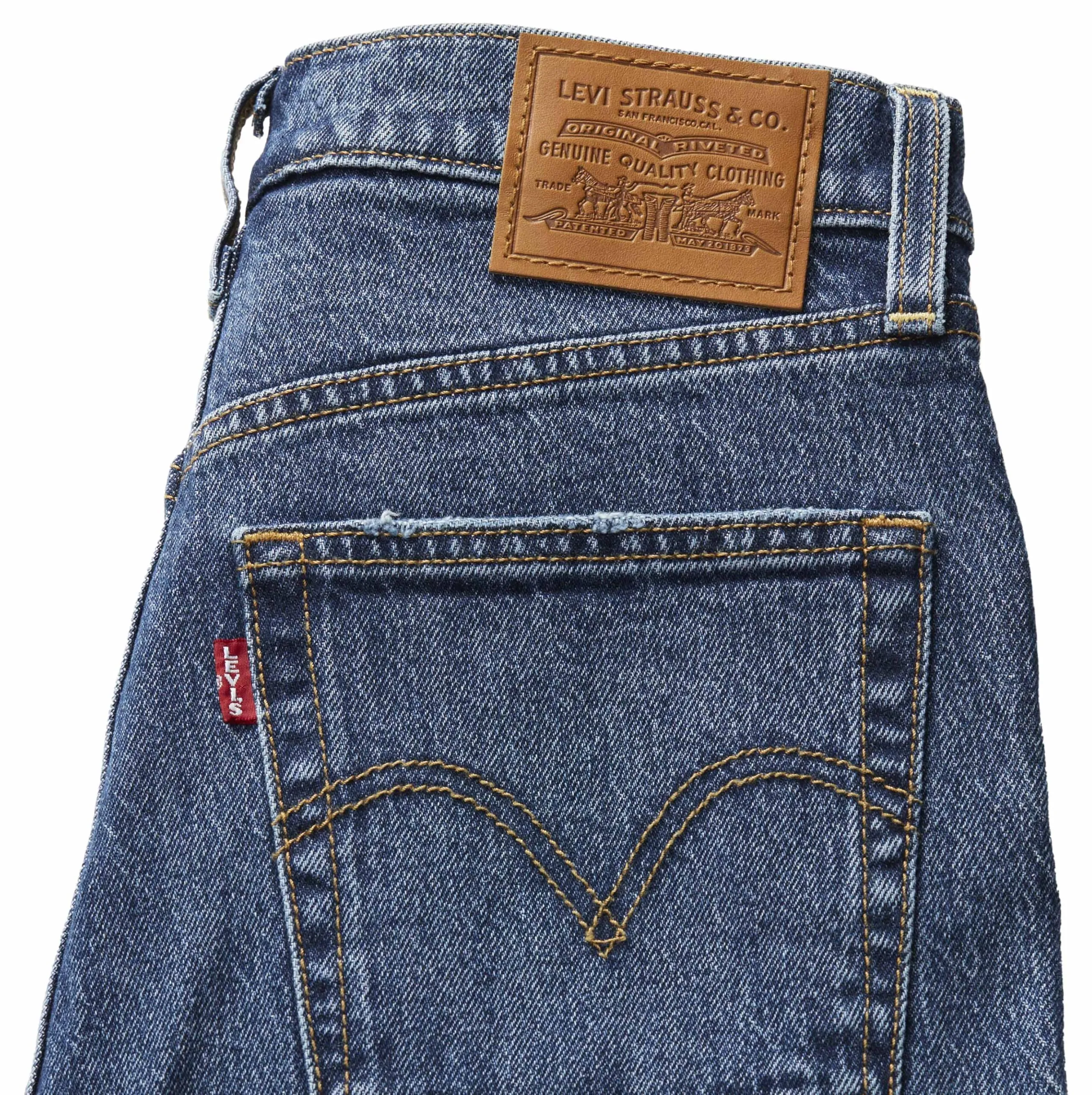 Levi's Ribcage Straight Ankle Jeans, My Honor No DX, 24W / 27L - immagine 8