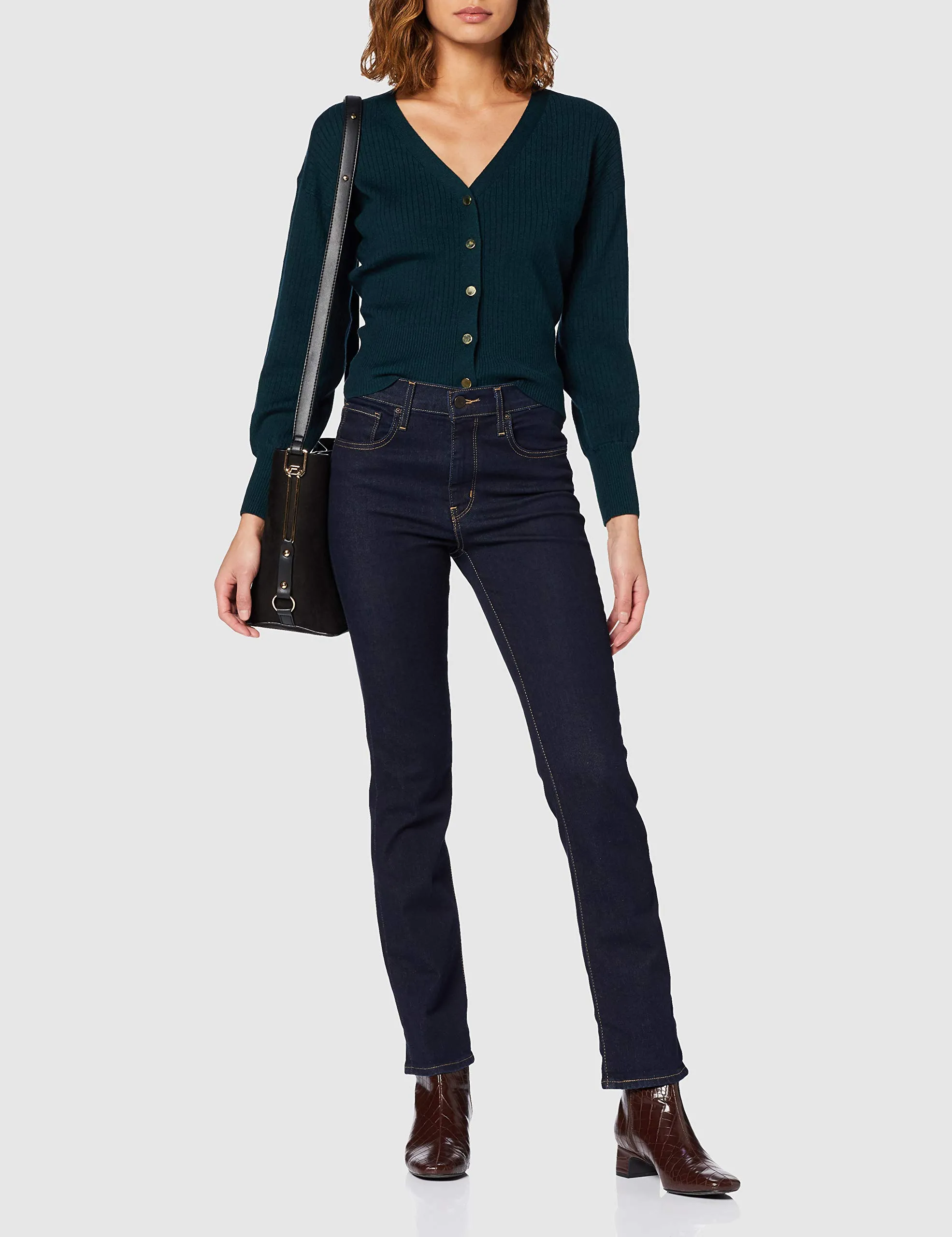 Levi's 724 High Rise Straight Jeans Donna, To The Nine, 24W / 30L - immagine 2