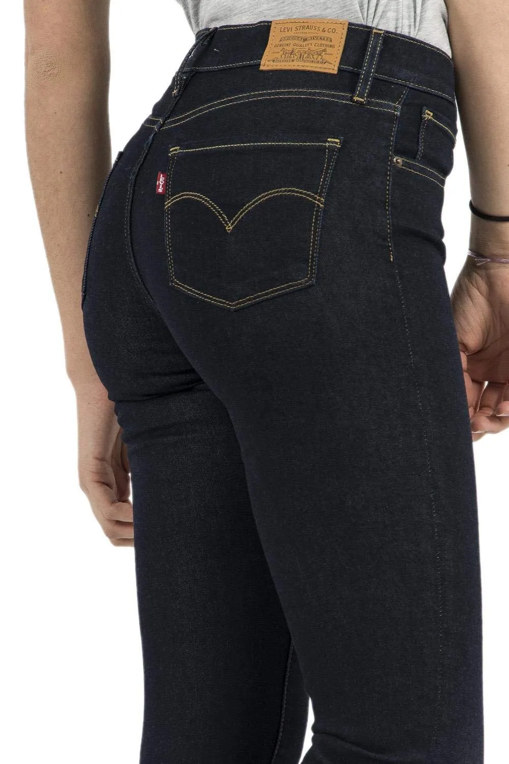 Levi's 724 High Rise Straight Jeans Donna, To The Nine, 24W / 30L - immagine 3