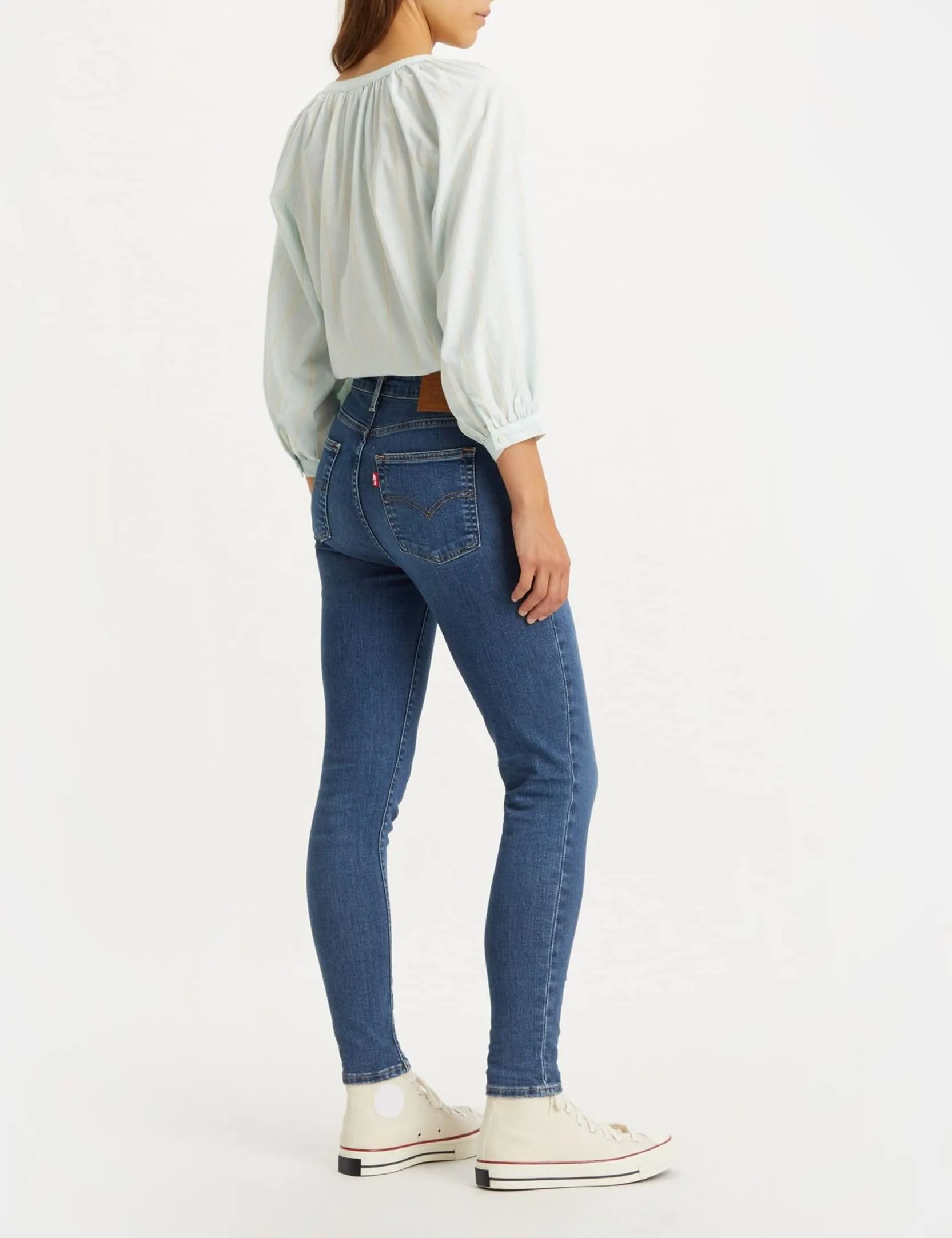 Levi's 721 High Rise Skinny Jeans Donna, Blue Wave Mid, 24W / 32L - immagine 2