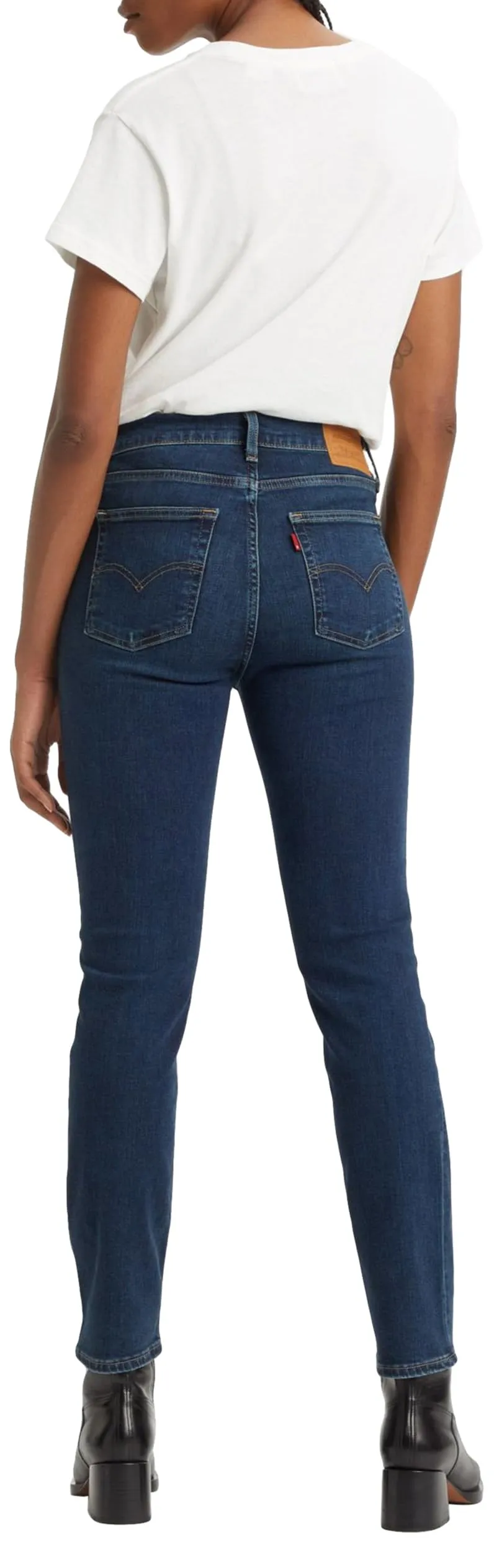 Levi's 724 High Rise Straight Jeans Donna, Blue Wave Mid, 29W / 28L - immagine 2