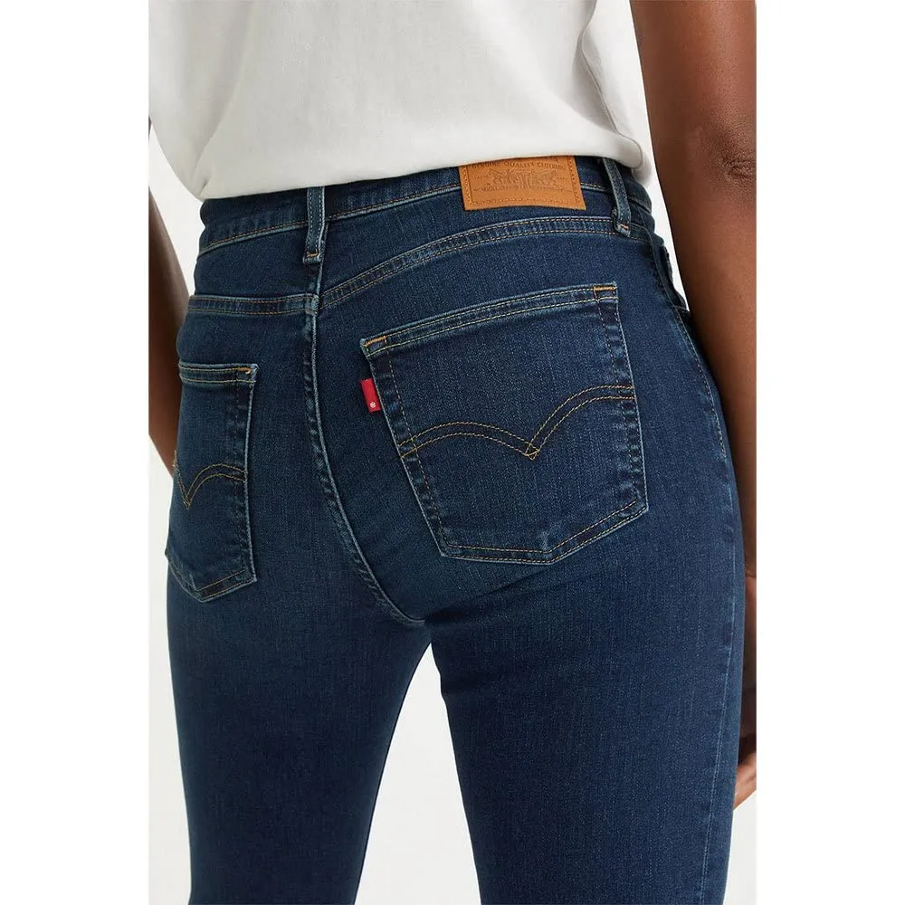 Levi's 724 High Rise Straight Jeans Donna, Blue Wave Mid, 29W / 28L - immagine 3