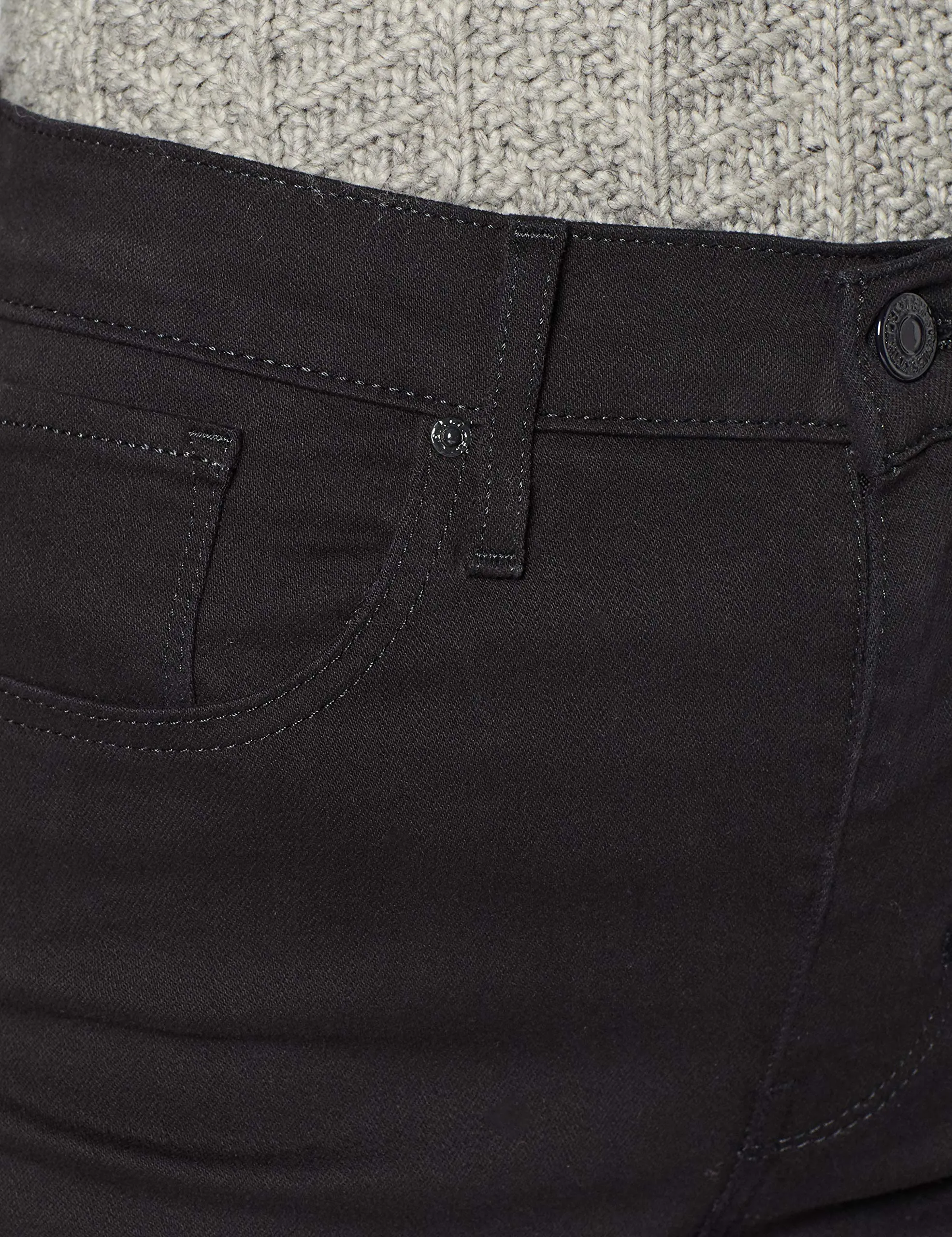 Levi's 724 High Rise Straight Jeans Donna, Nero (Black Sheep), 32W / 30L - immagine 5